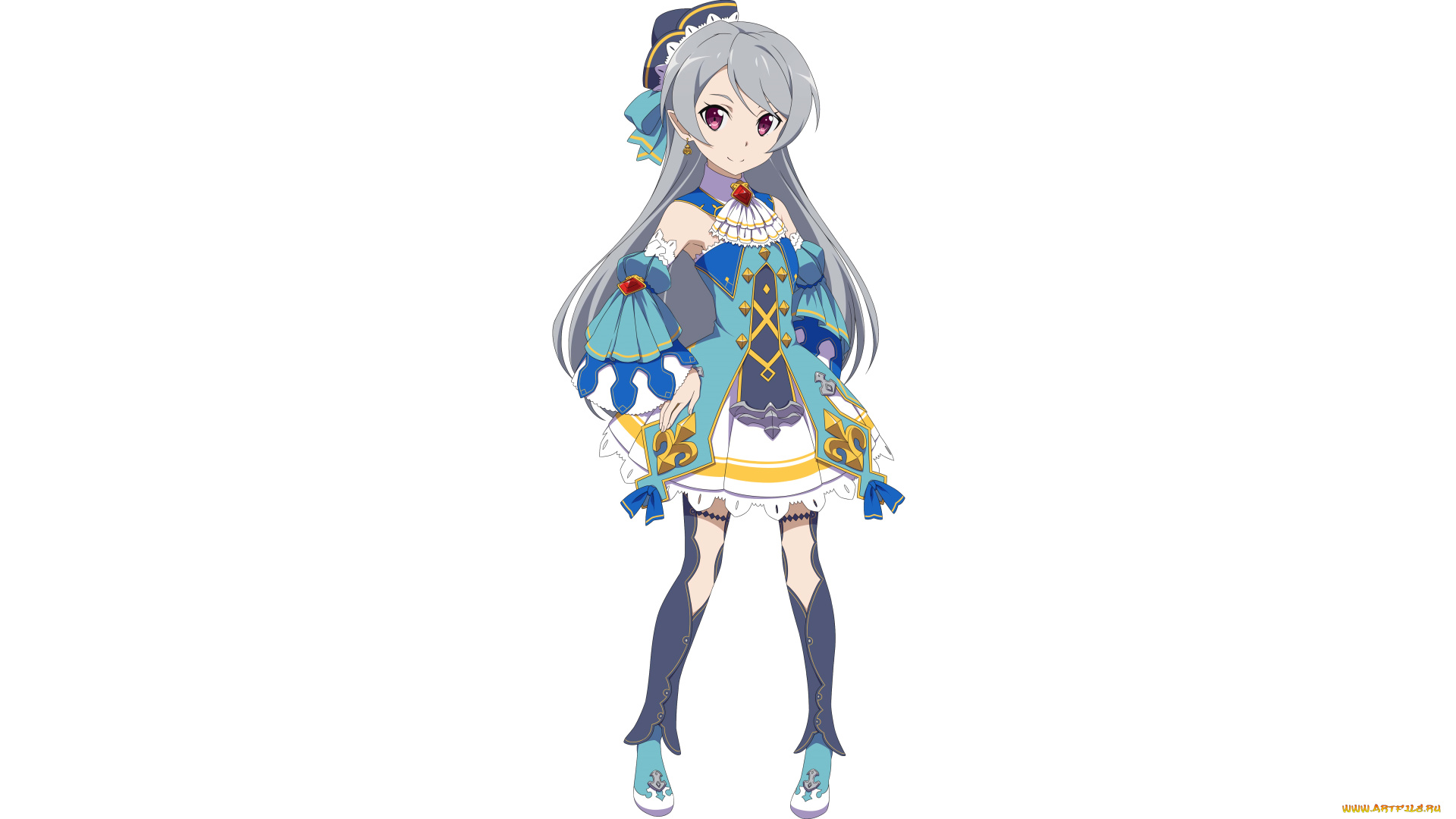 аниме, sword, art, online, фон, девушка, взгляд