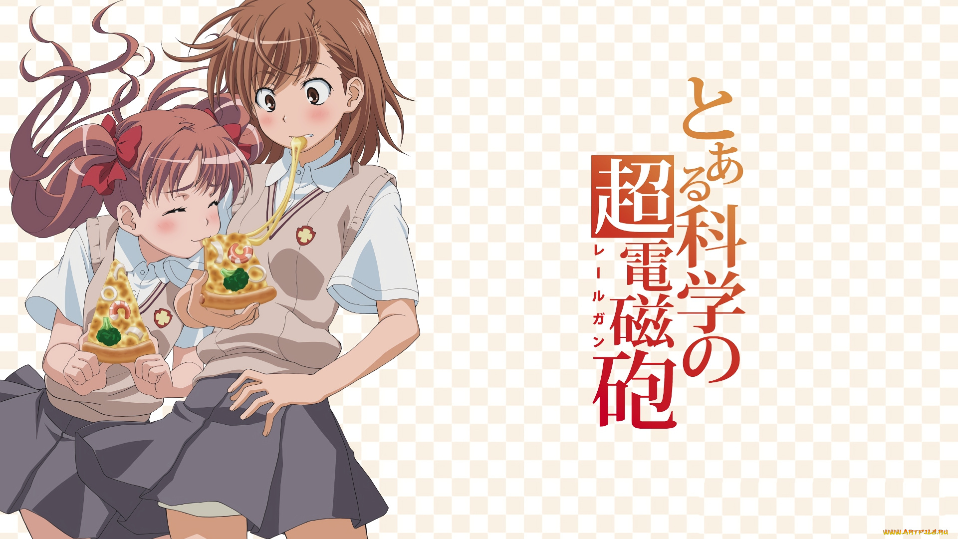 аниме, toaru, majutsu, no, index, взгляд, девушки, фон