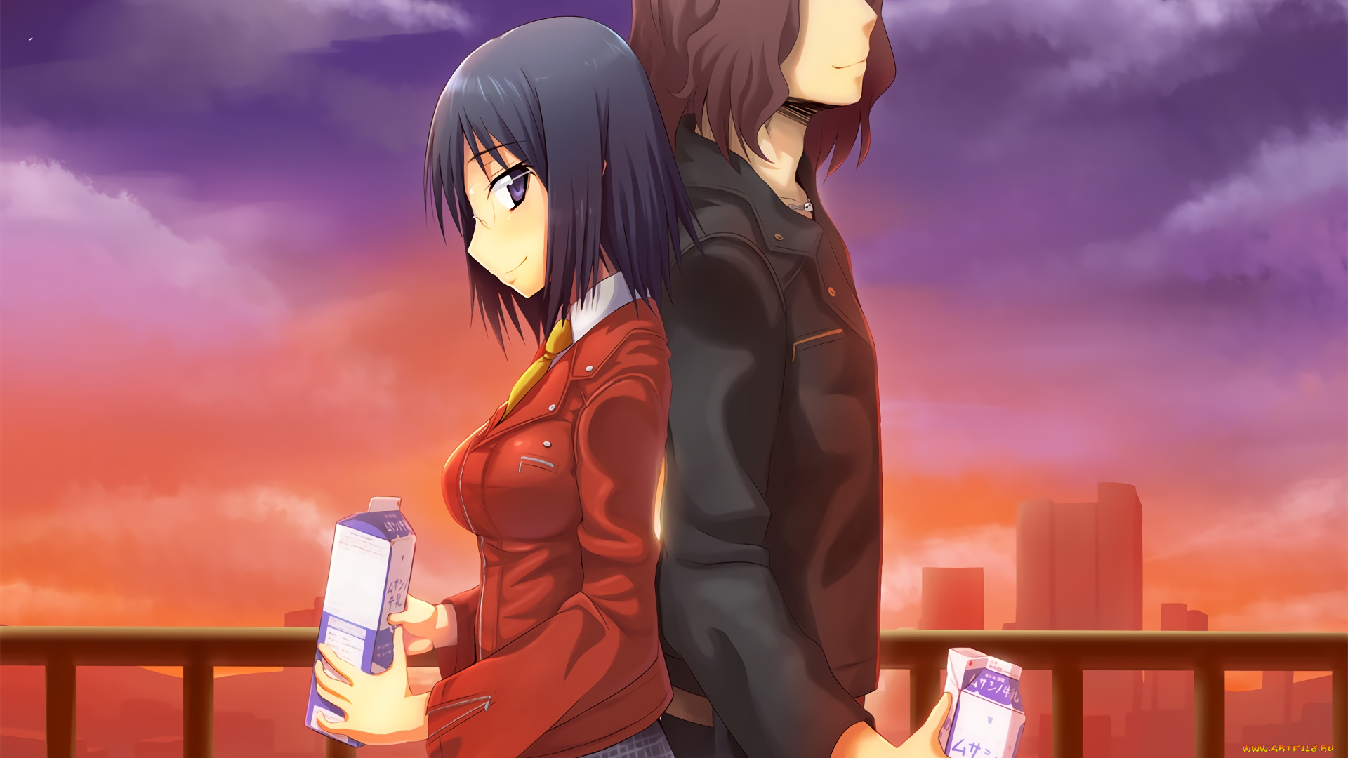 аниме, toaru, majutsu, no, index, взгляд, девушка, фон