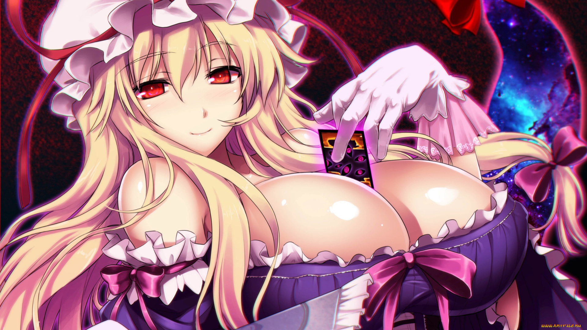 аниме, touhou, yakumo, yukari