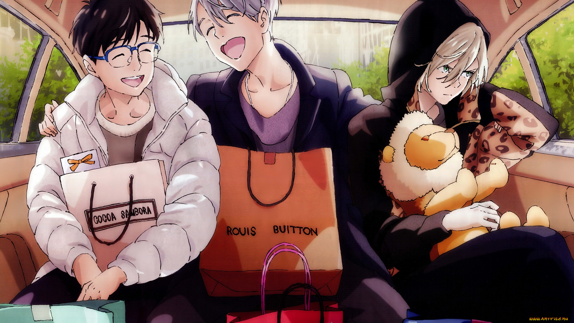 аниме, yuri, on, ice, парни