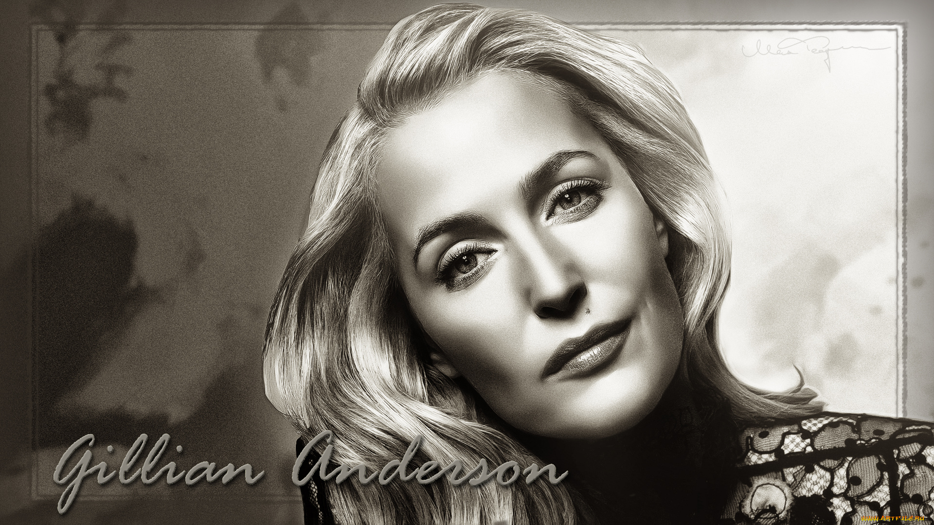 gillian, anderson, девушки, gilian, anderson, актриса