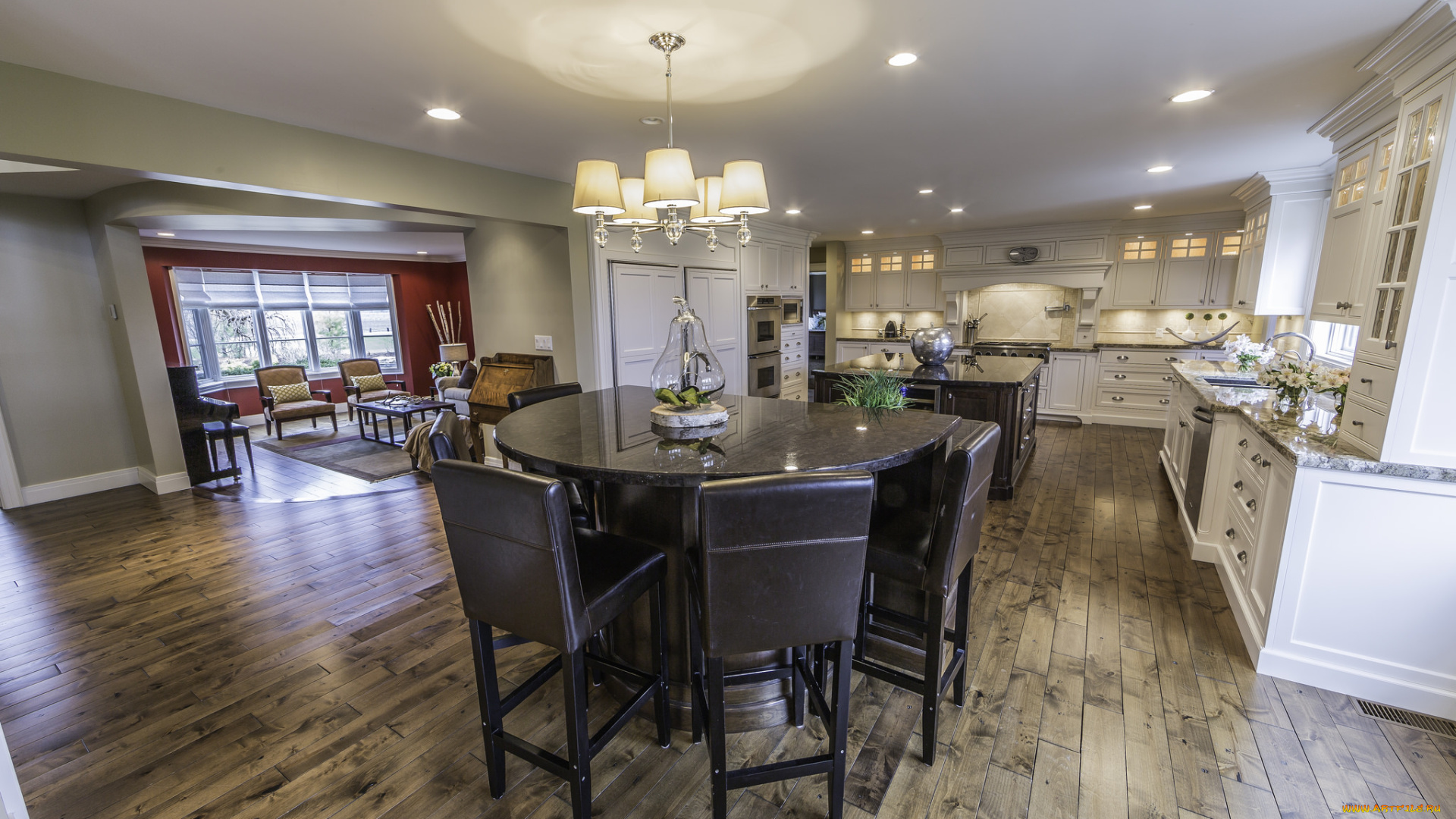 интерьер, столовая, жилье