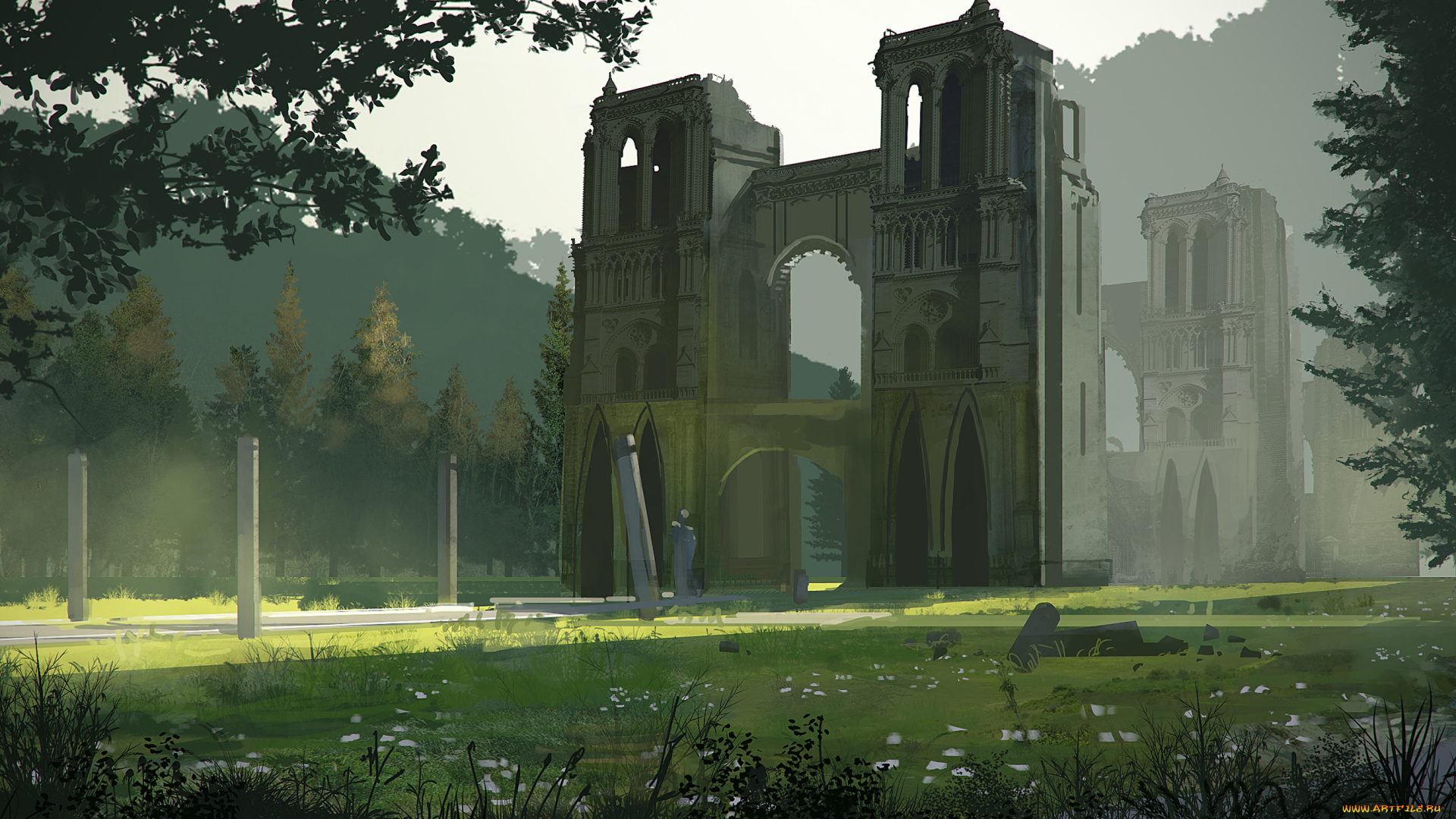 видео, игры, nier, , automata, арка