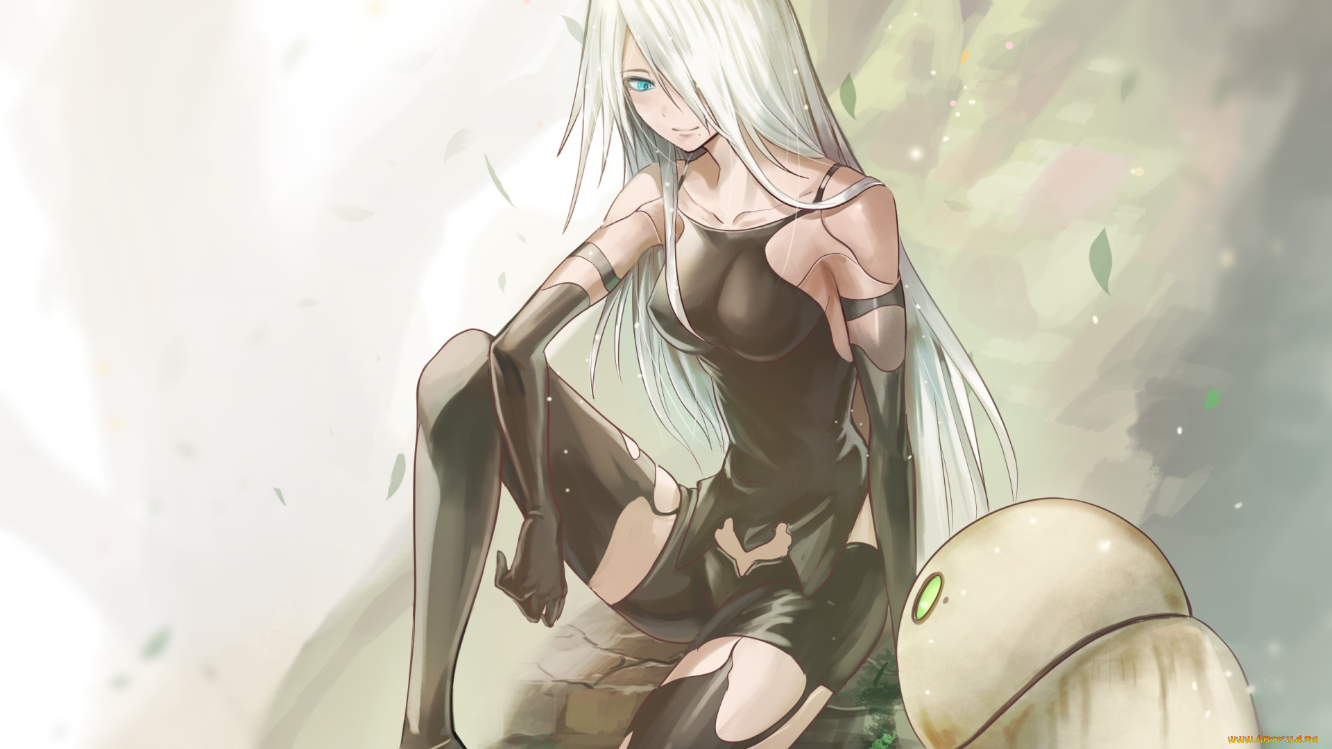 видео, игры, nier, , automata, automata