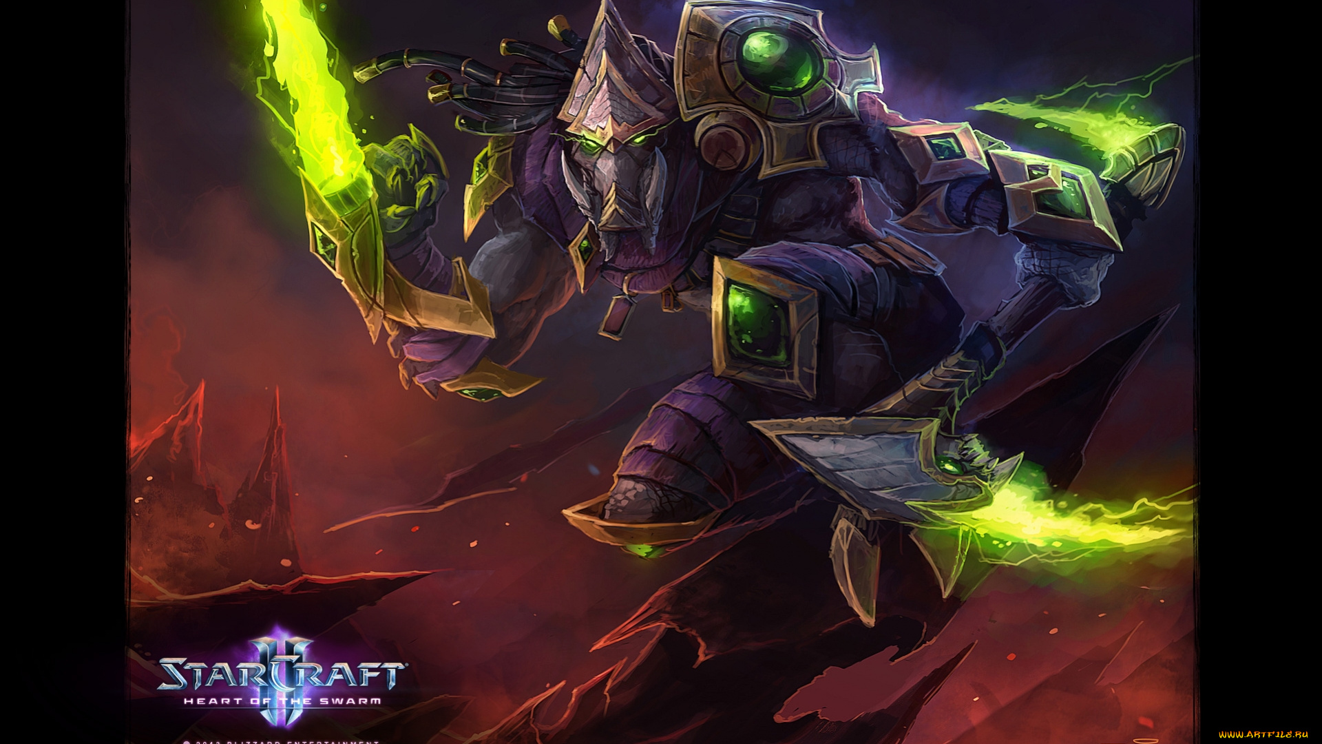 видео, игры, starcraft, ii, , heart, of, the, swarm, heart, of, the, swarm, starcraft, 2, игра, стратегия