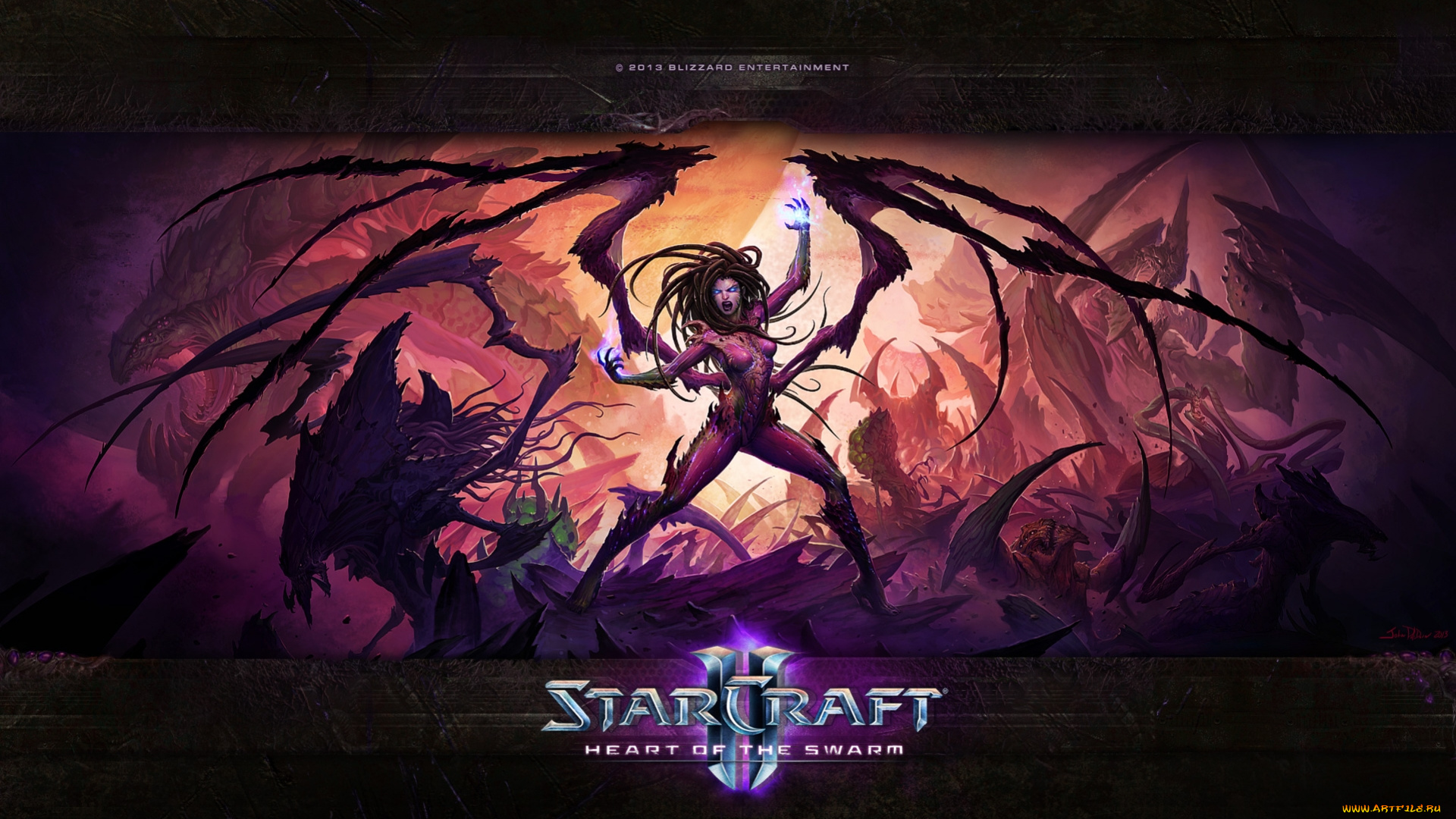 видео, игры, starcraft, ii, , heart, of, the, swarm, стратегия, starcraft, 2, heart, of, the, swarm, игра