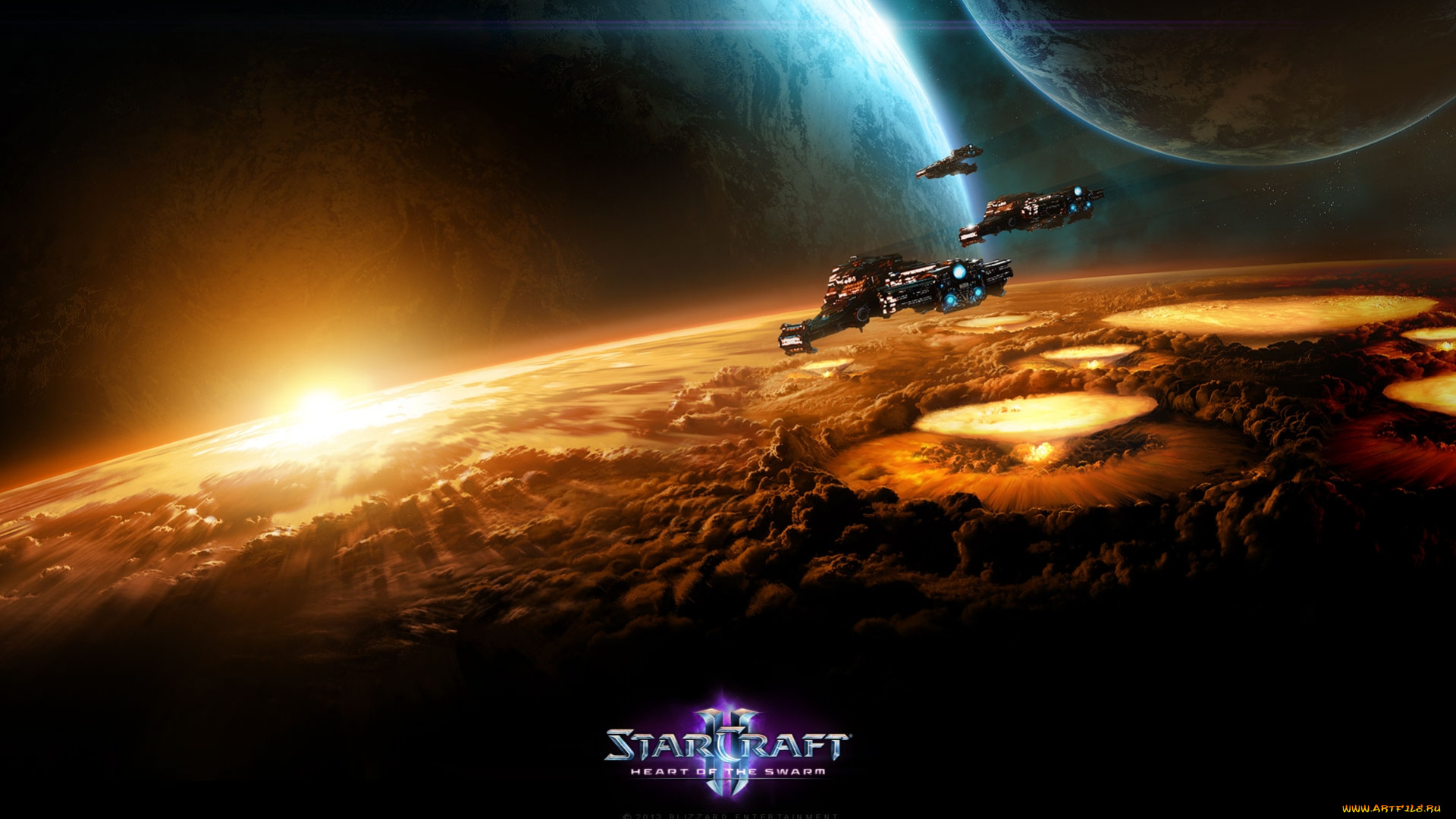 видео, игры, starcraft, ii, , heart, of, the, swarm, heart, of, the, swarm, starcraft, 2, игра, стратегия