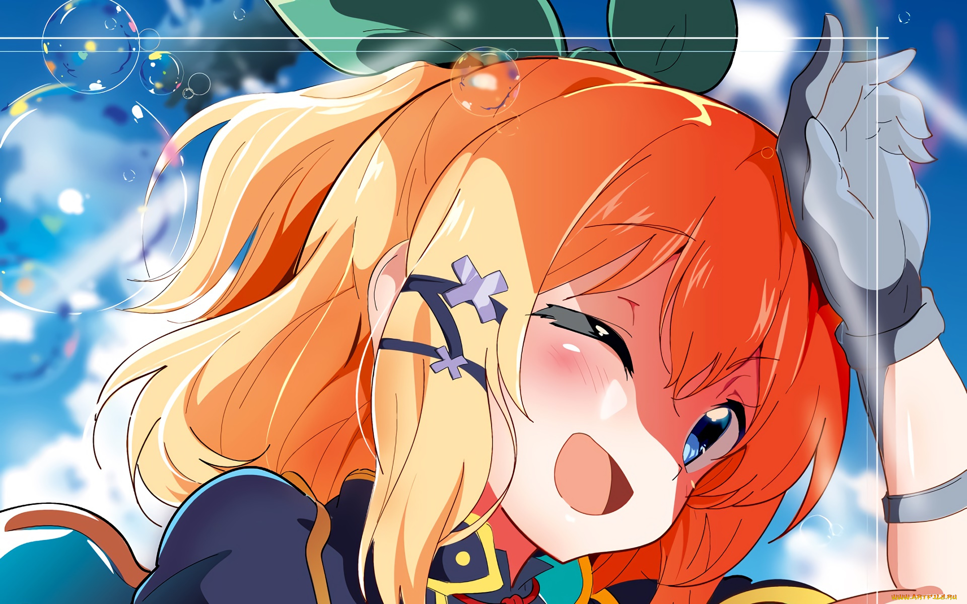 аниме, rokudenashi, majutsu, koushi, to, akashic, records, фон, девушка, взгляд