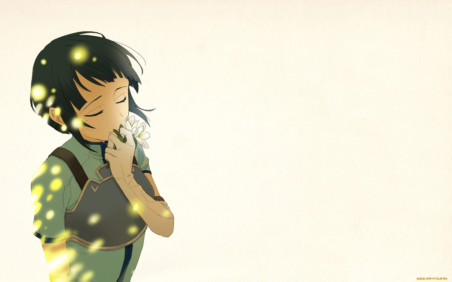 аниме, sword, art, online, фон, девушка, взгляд