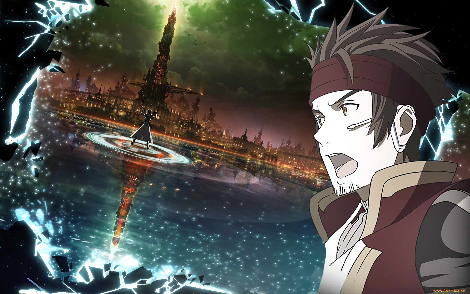 аниме, sword, art, online, персонаж