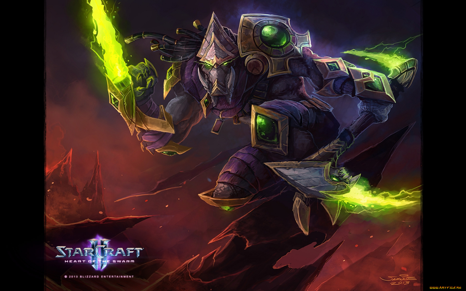 видео, игры, starcraft, ii, , heart, of, the, swarm, heart, of, the, swarm, starcraft, 2, игра, стратегия