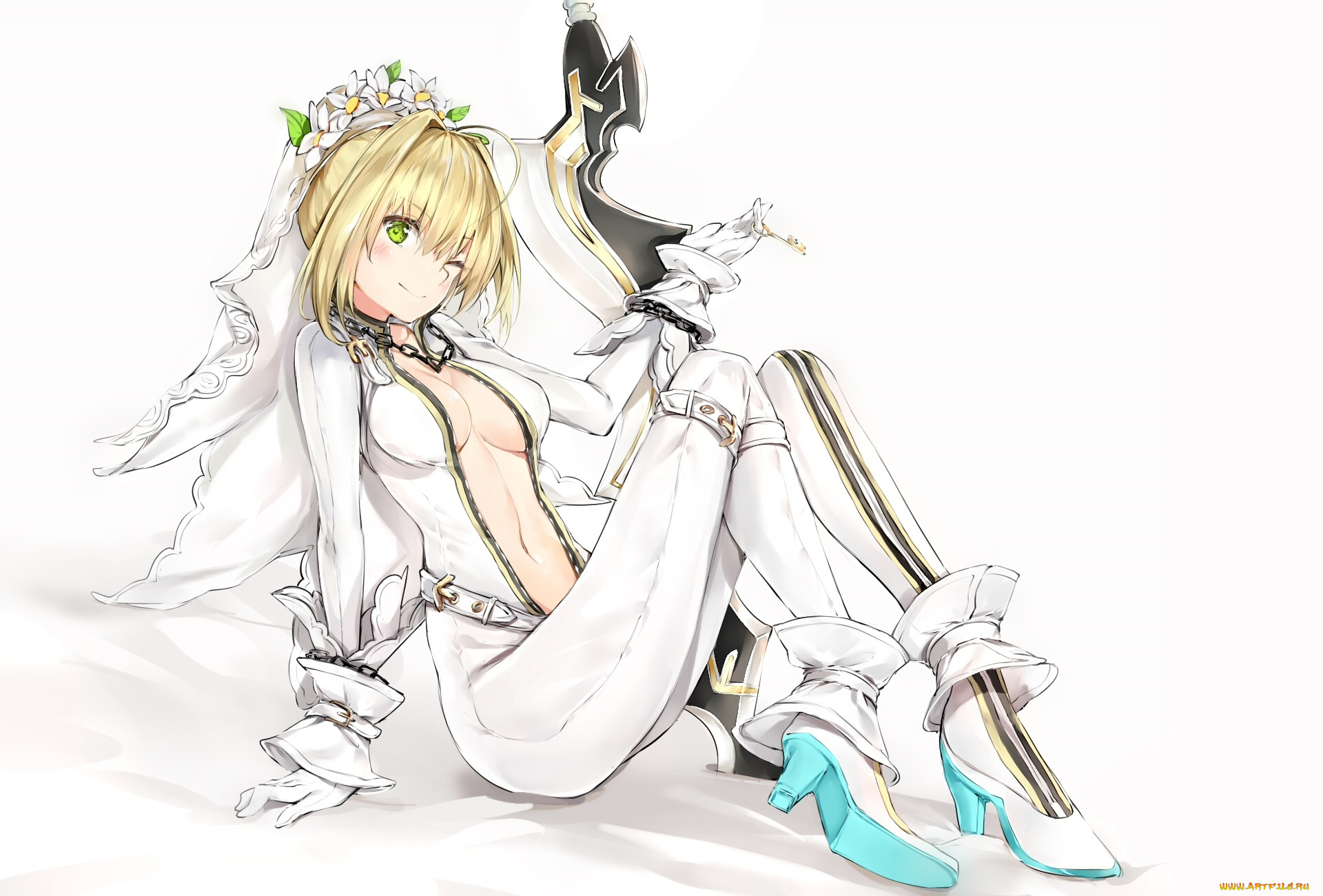 аниме, fate, stay, night, grand, order