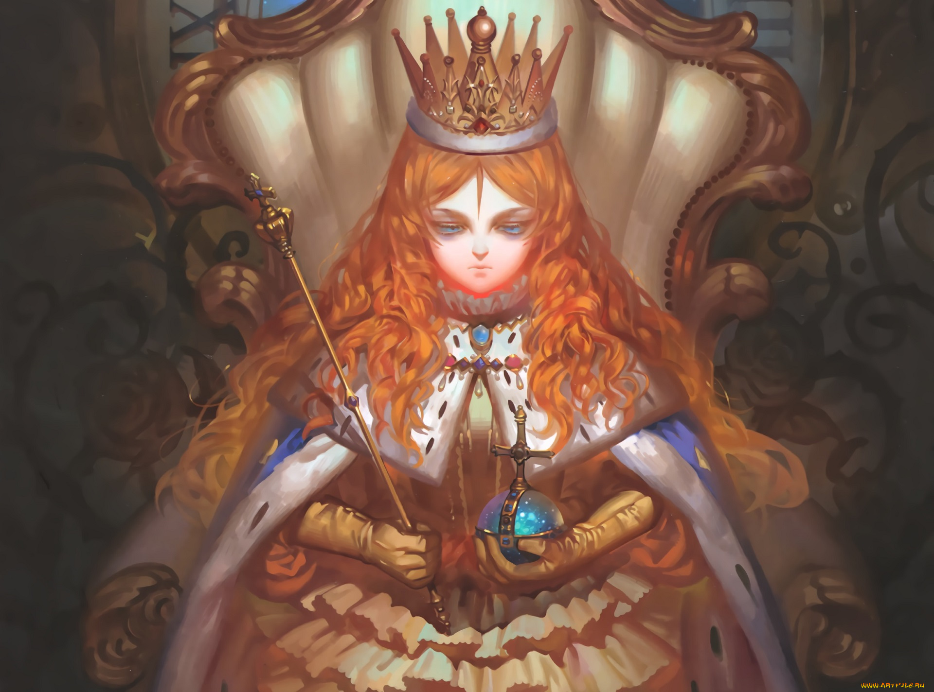 аниме, alice, in, wonderland, white, datura