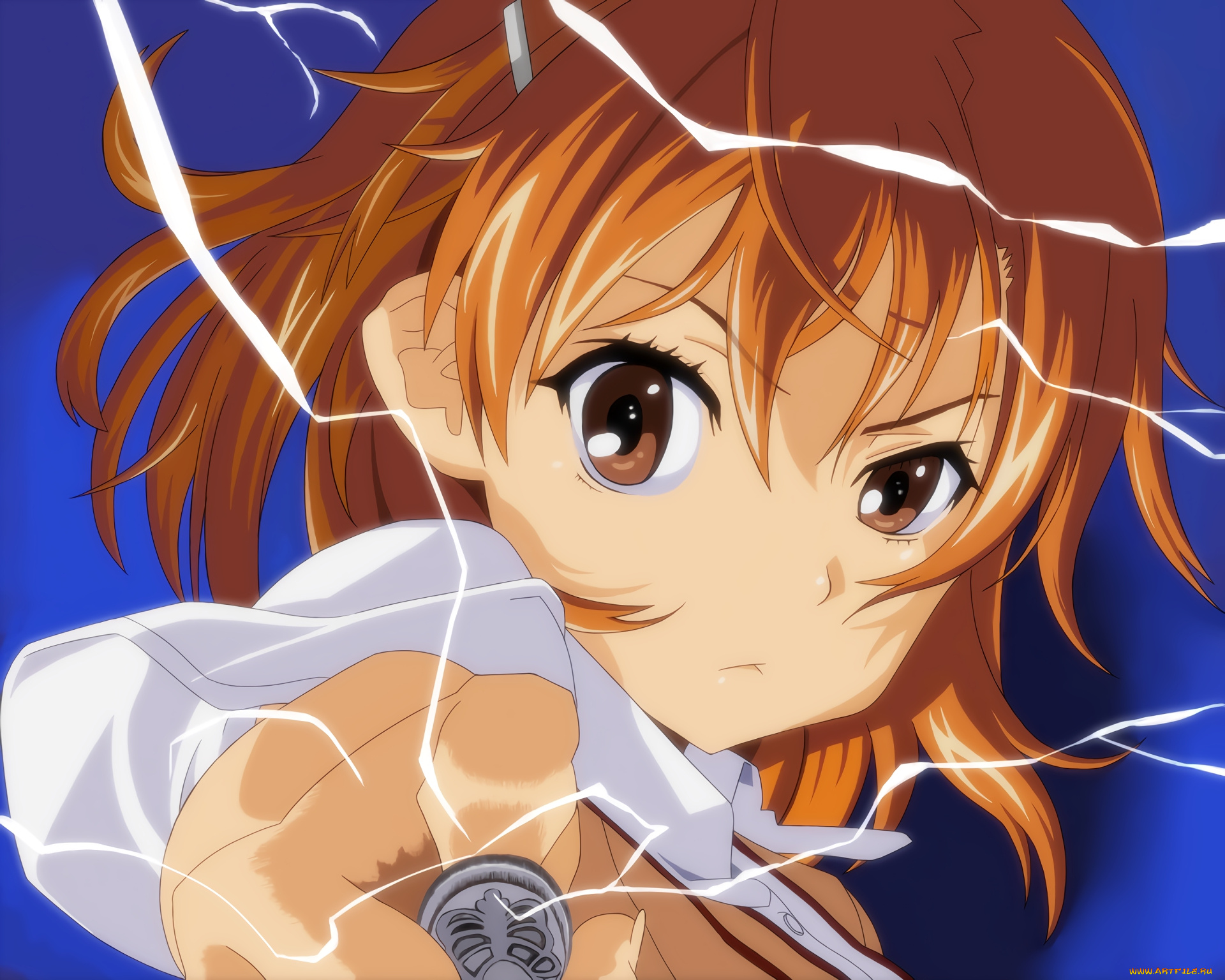 аниме, toaru, majutsu, no, index, фон, взгляд, девушка