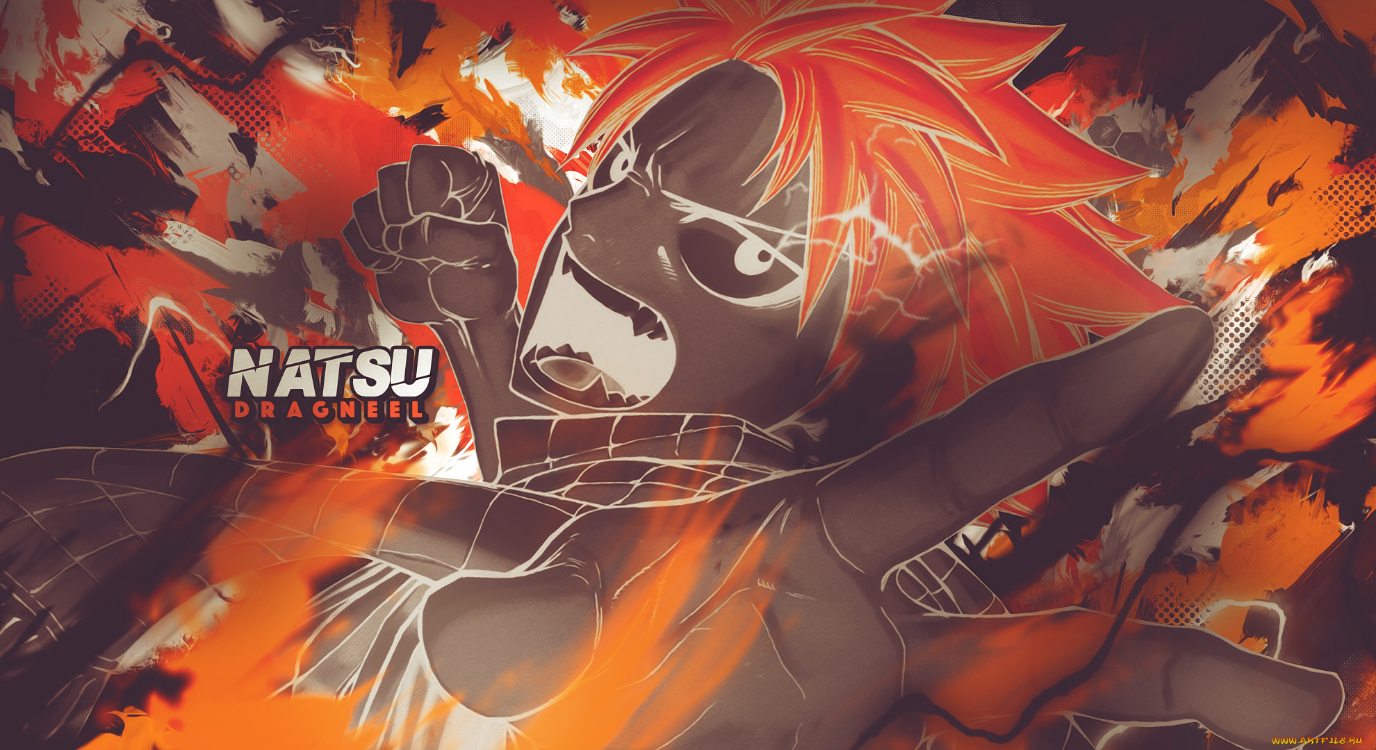 аниме, fairy, tail, хвост, феи