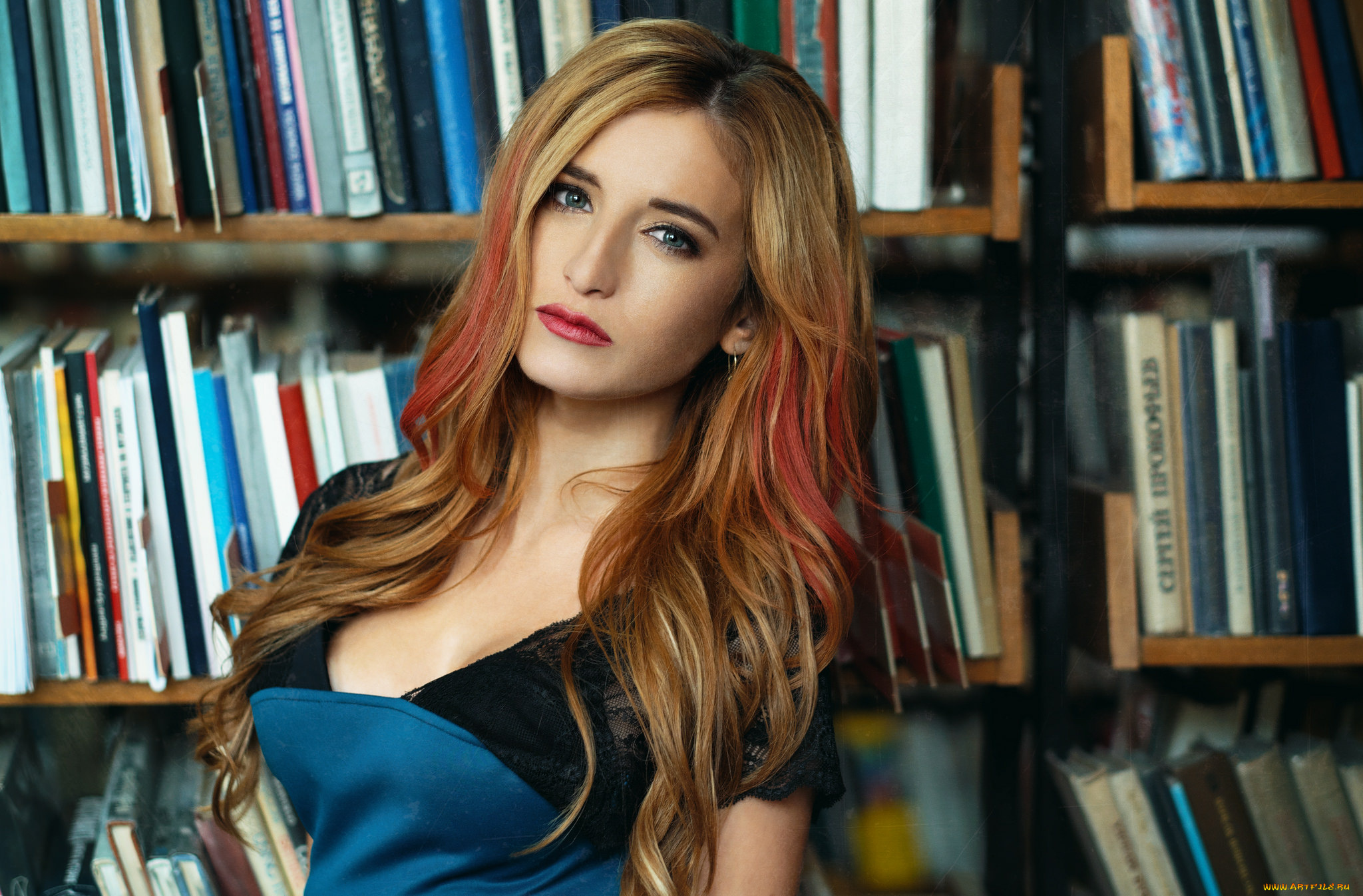 девушки, -unsort, , рыжеволосые, и, другие, взгляд, лицо