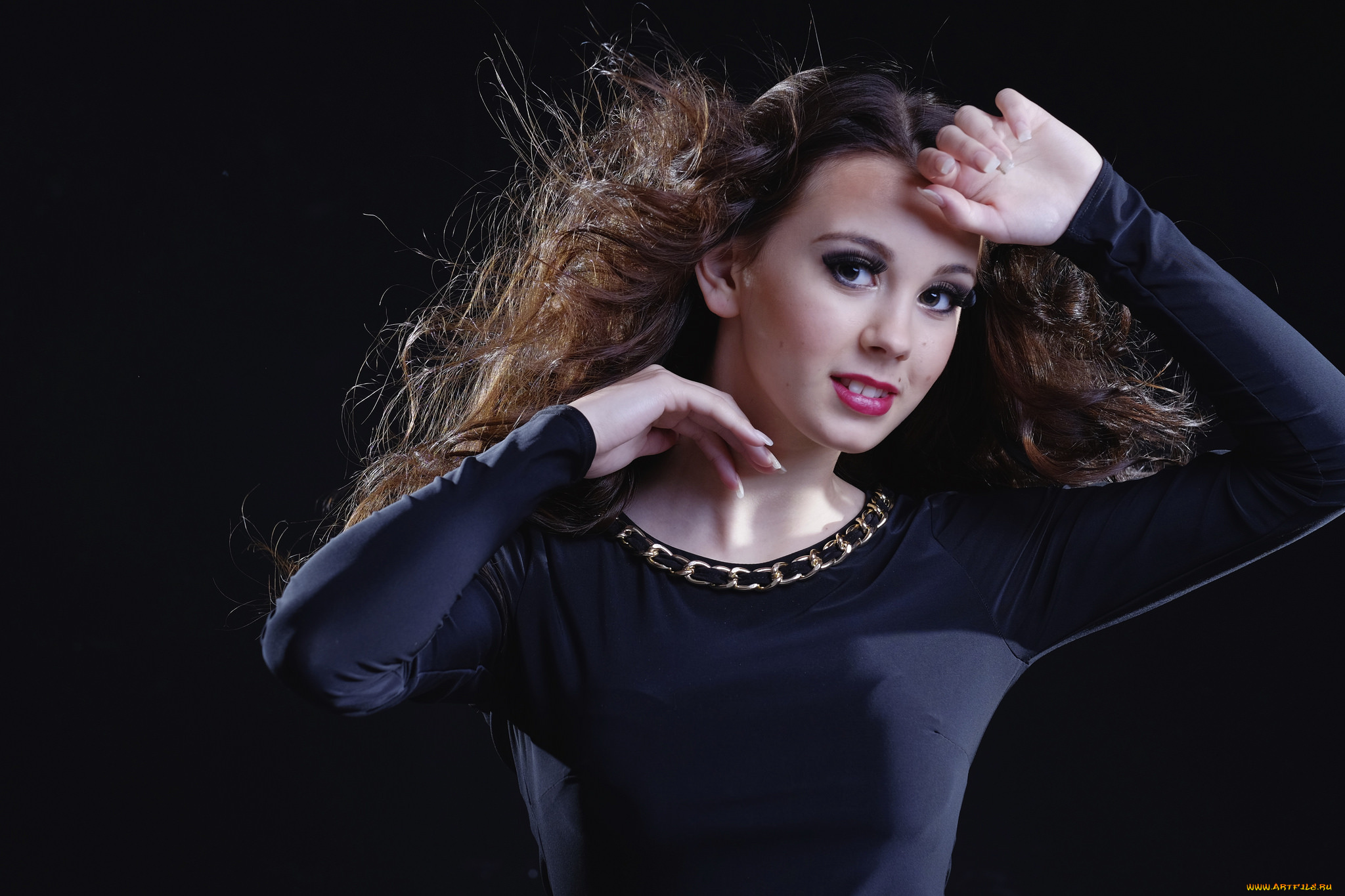 девушки, -unsort, , брюнетки, , шатенки, взгляд, лицо