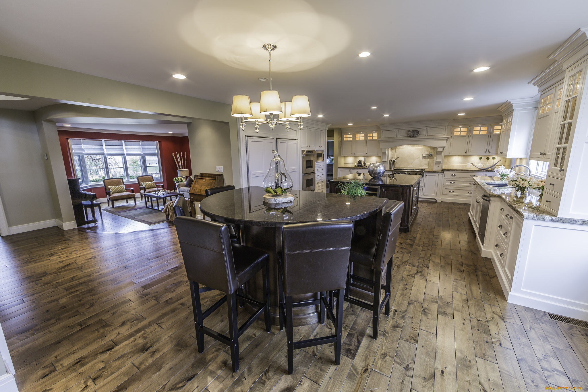 интерьер, столовая, жилье