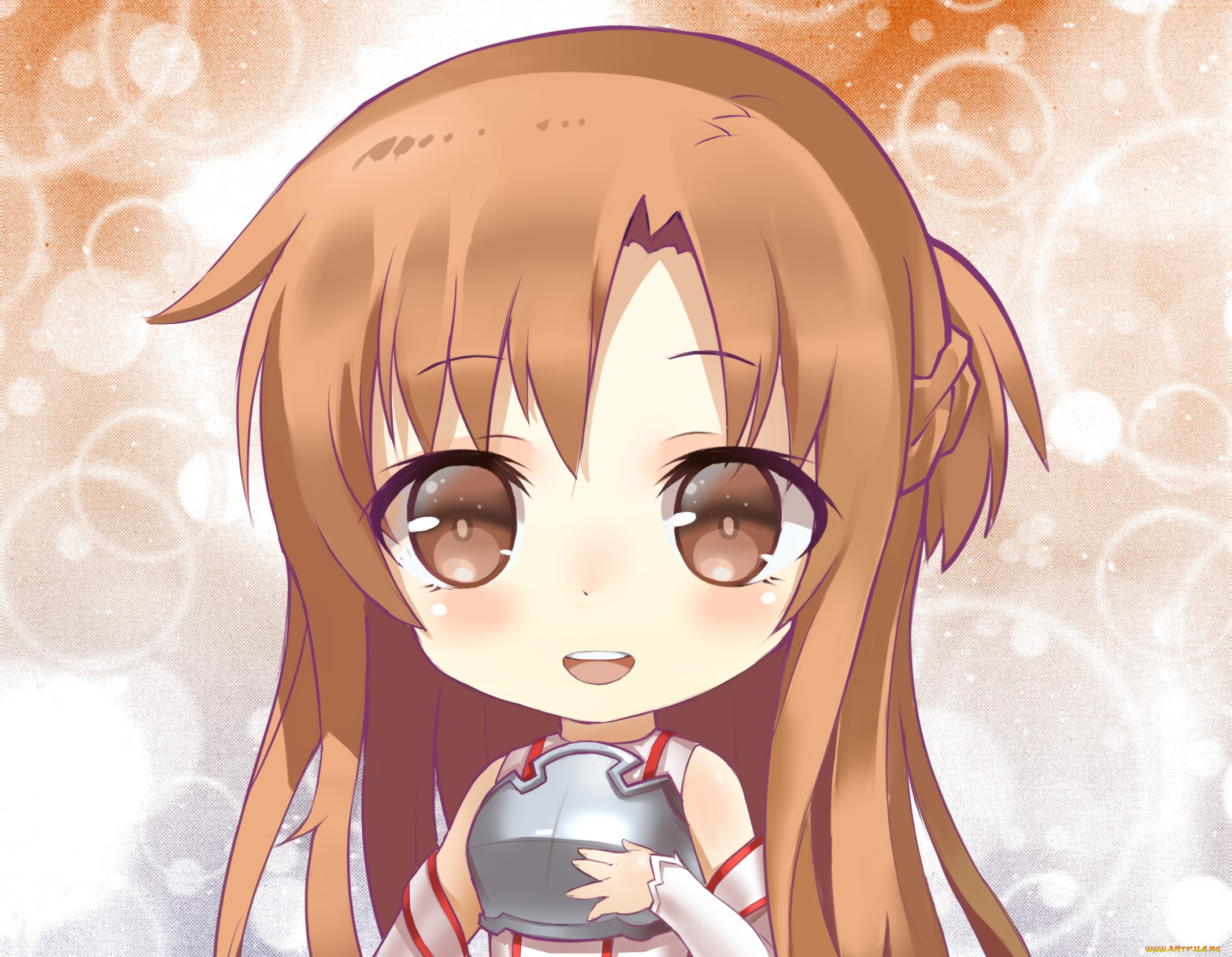 аниме, sword, art, online, фон, девушка, взгляд