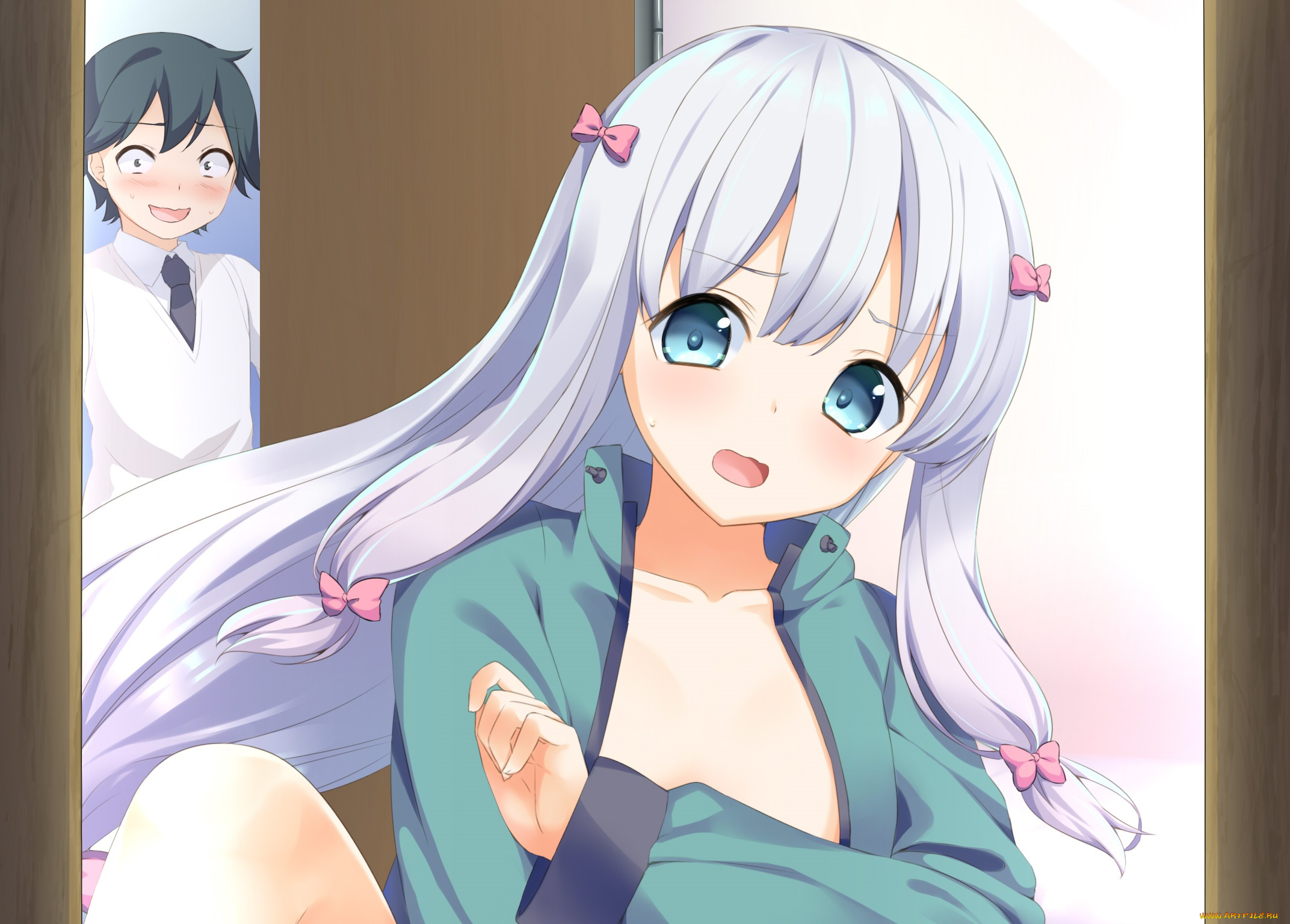 аниме, eromanga-sensei, izumi, sagiri