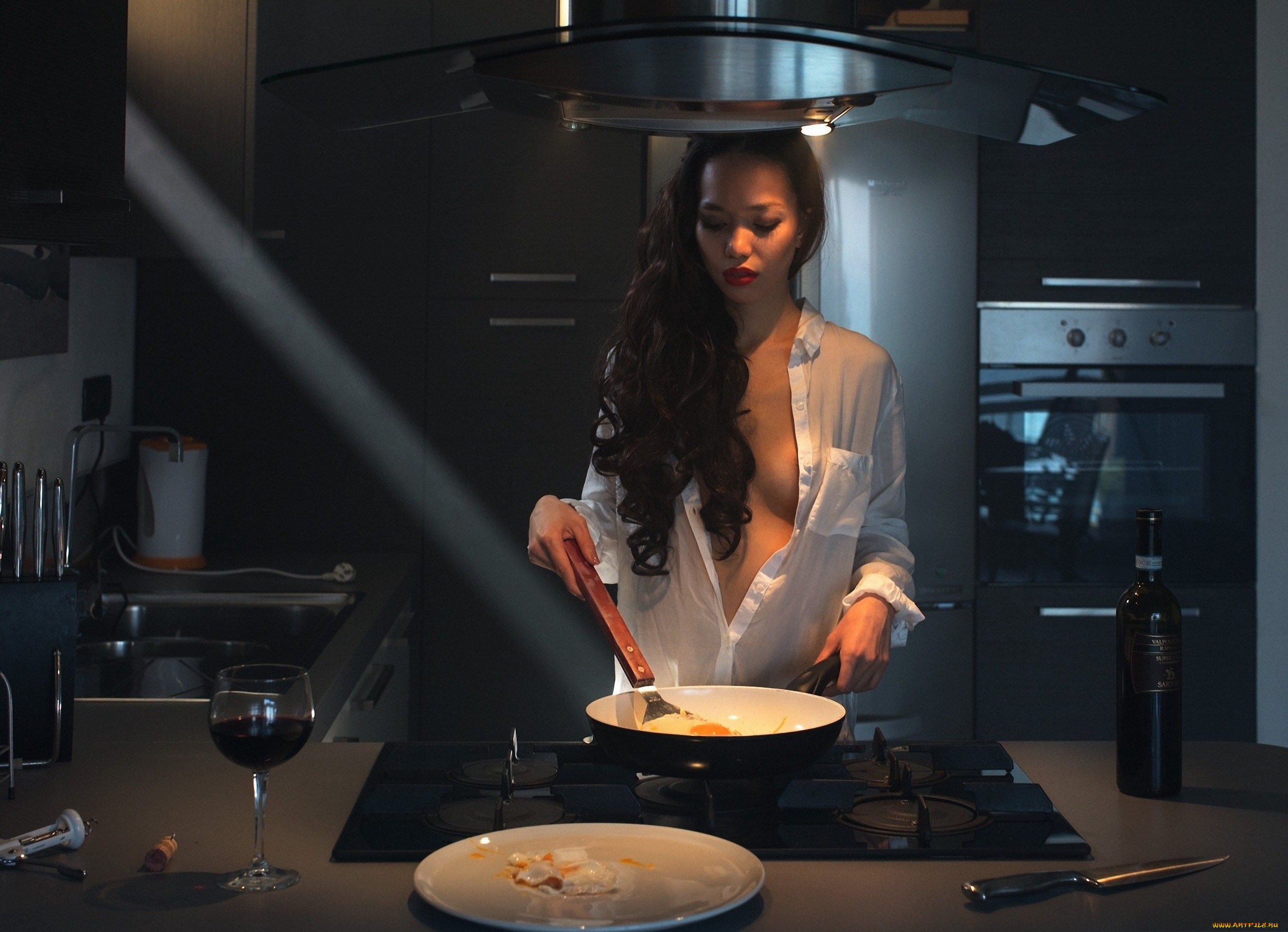 девушки, -unsort, , брюнетки, , шатенки, фон, взгляд, девушка