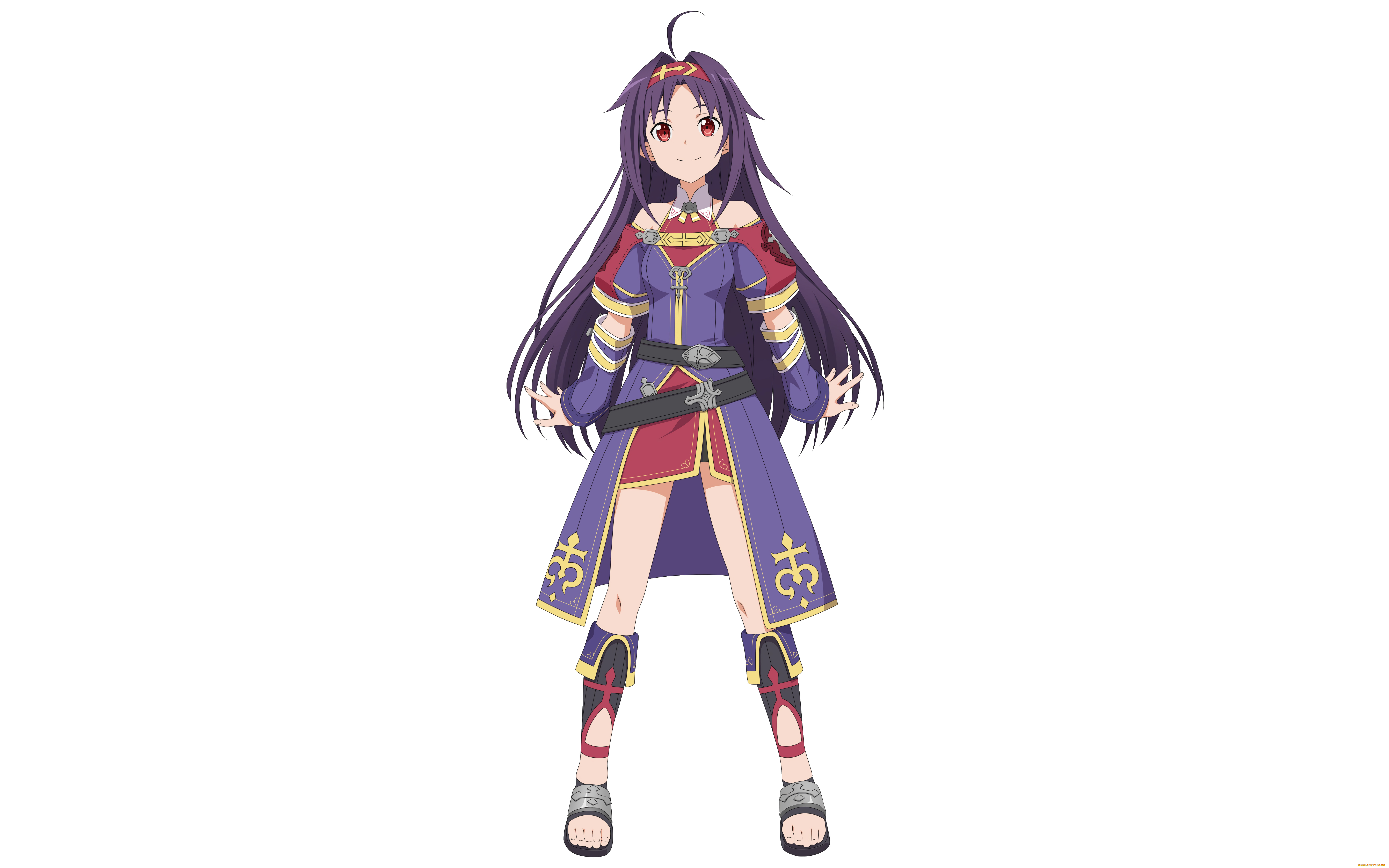 аниме, sword, art, online, девушка, фон, взгляд