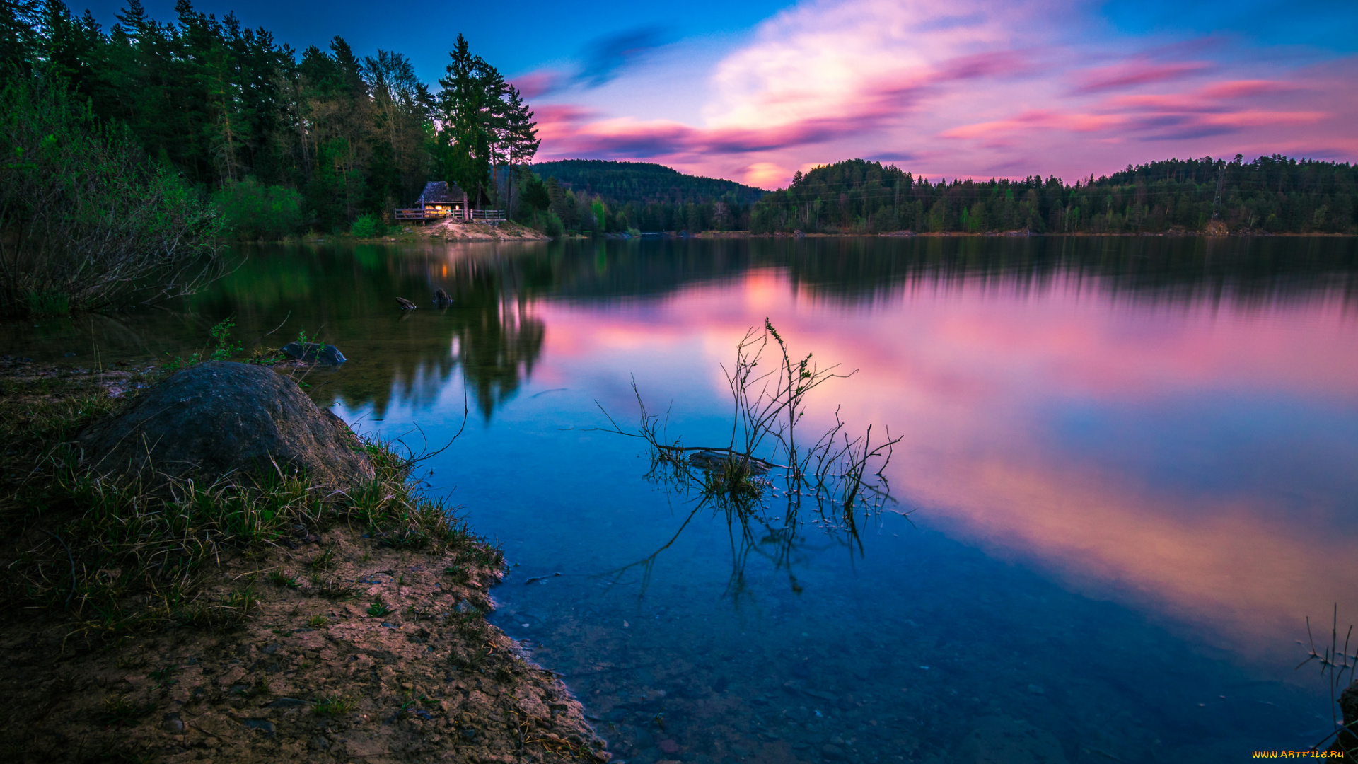 природа, реки, озера, простор