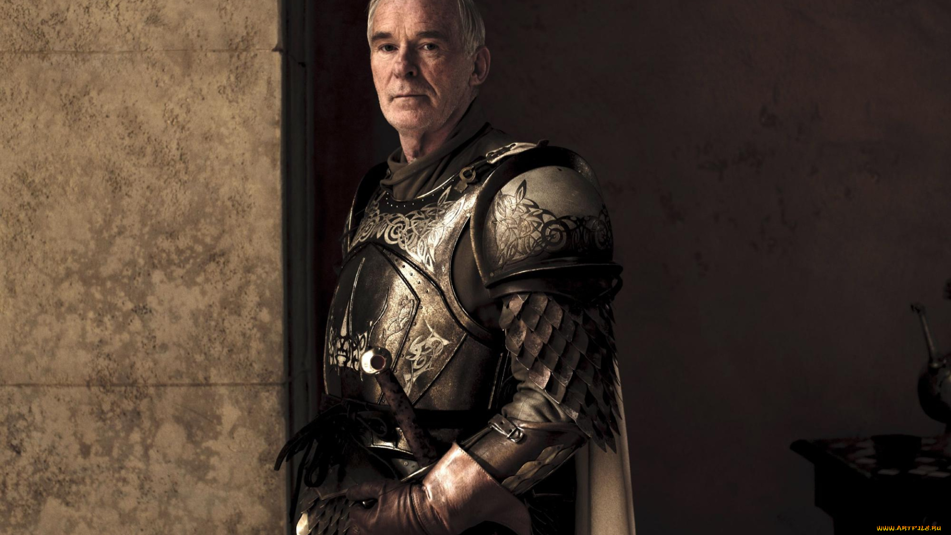 кино, фильмы, game, of, thrones, , сериал, стена, доспехи, рыцарь, барристан, селми