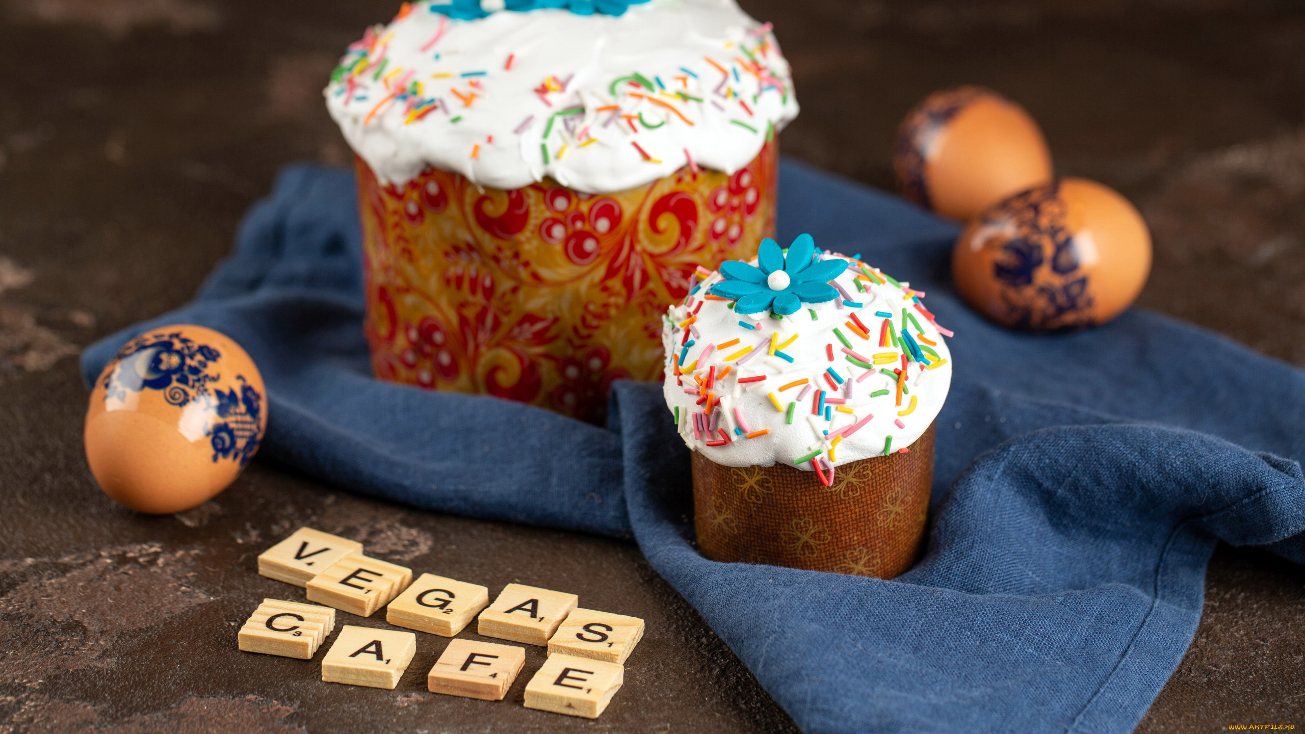 праздничные, пасха, куличи