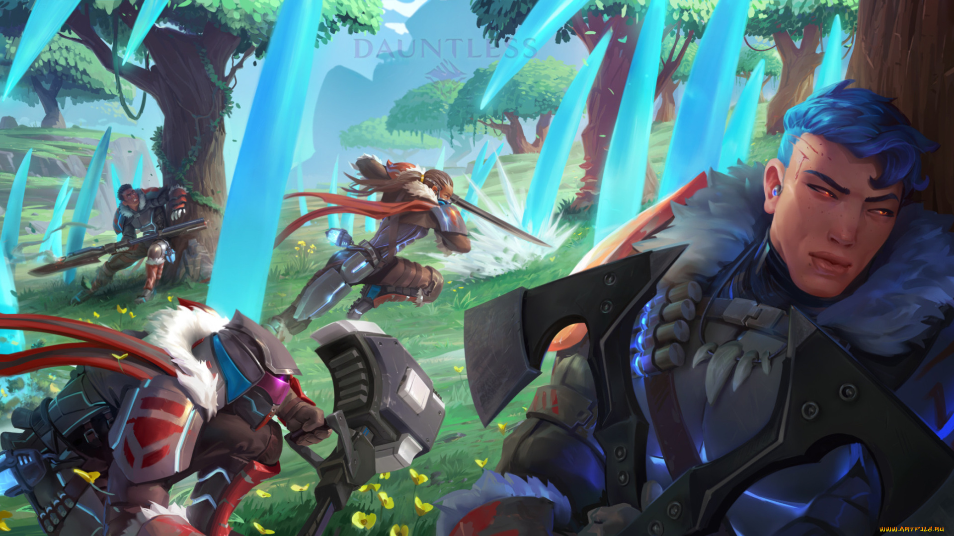 dauntless, видео, игры