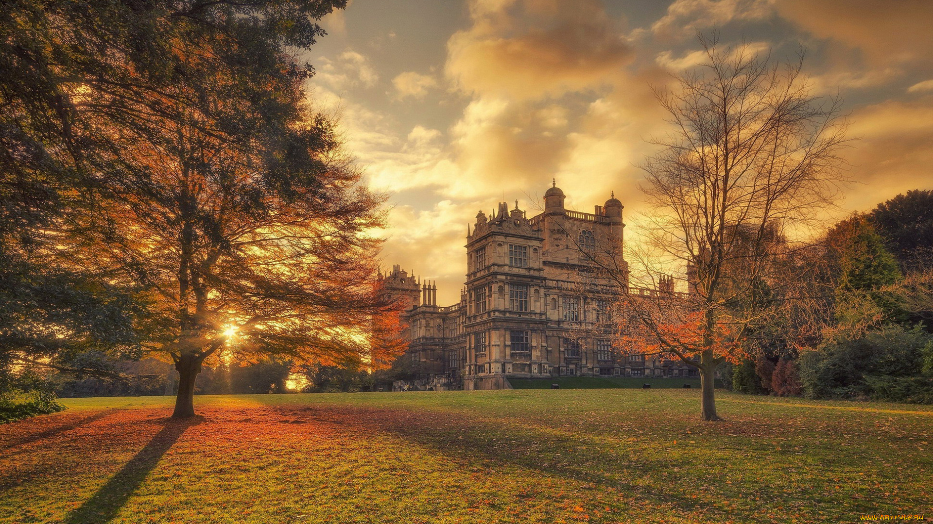 wollaton, hall, nottingham, england, города, -, дворцы, , замки, , крепости, wollaton, hall