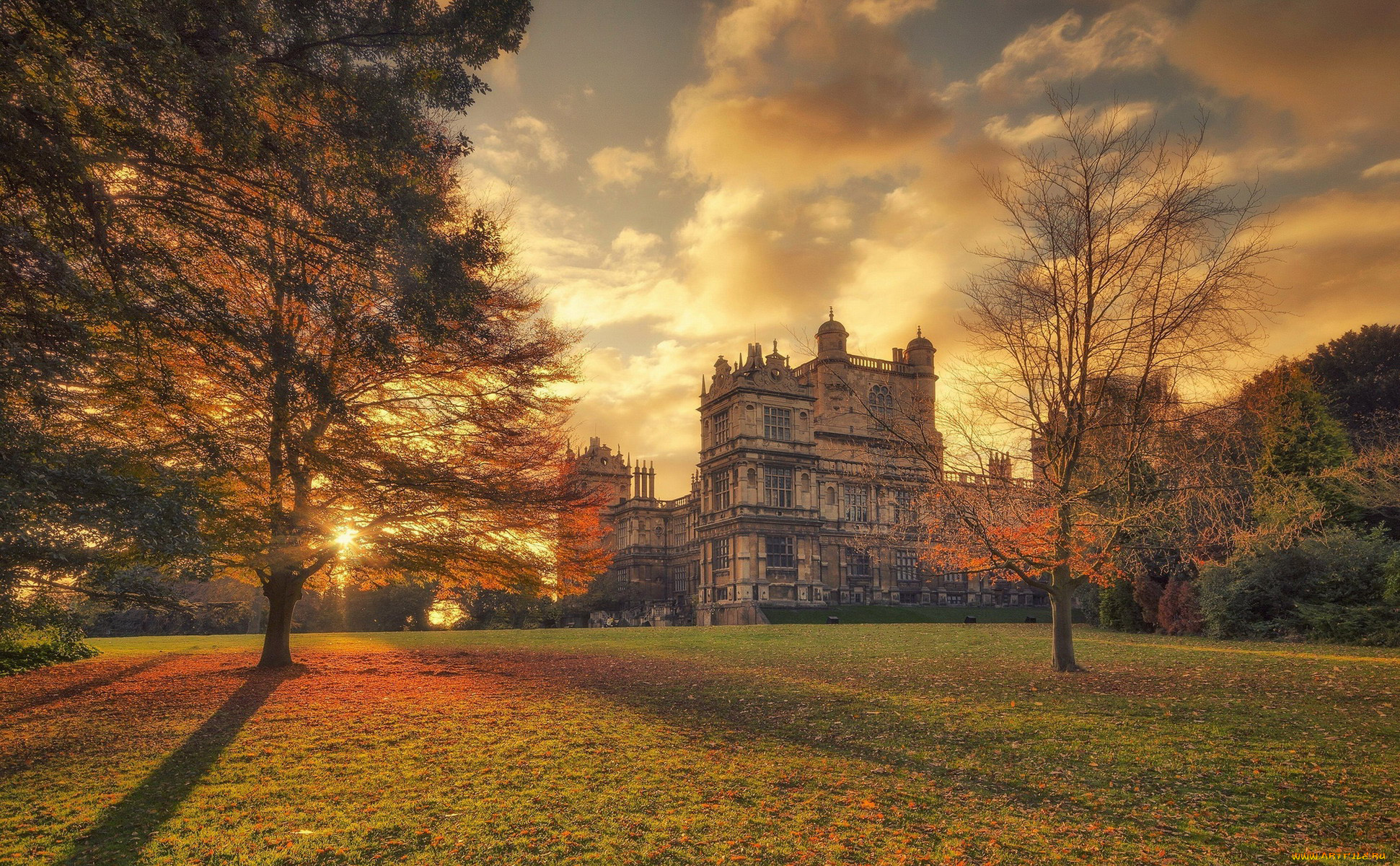 wollaton, hall, nottingham, england, города, -, дворцы, , замки, , крепости, wollaton, hall