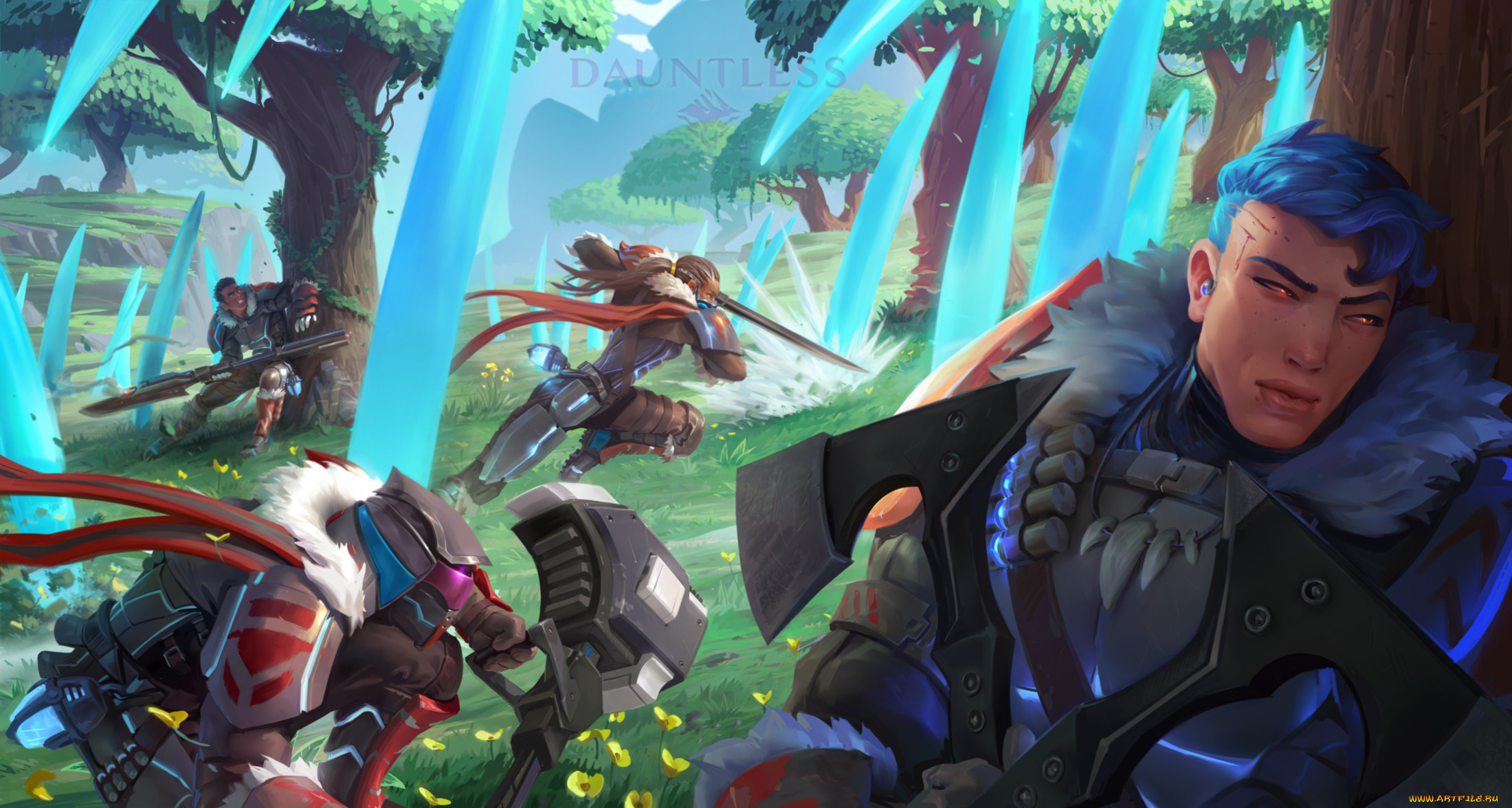 dauntless, видео, игры