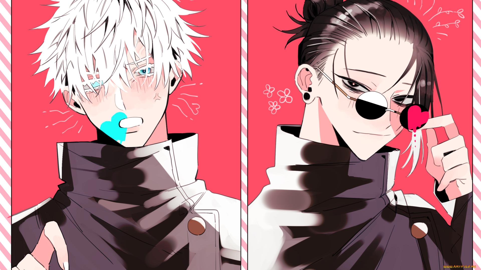 аниме, jujutsu, kaisen, магическая, битва