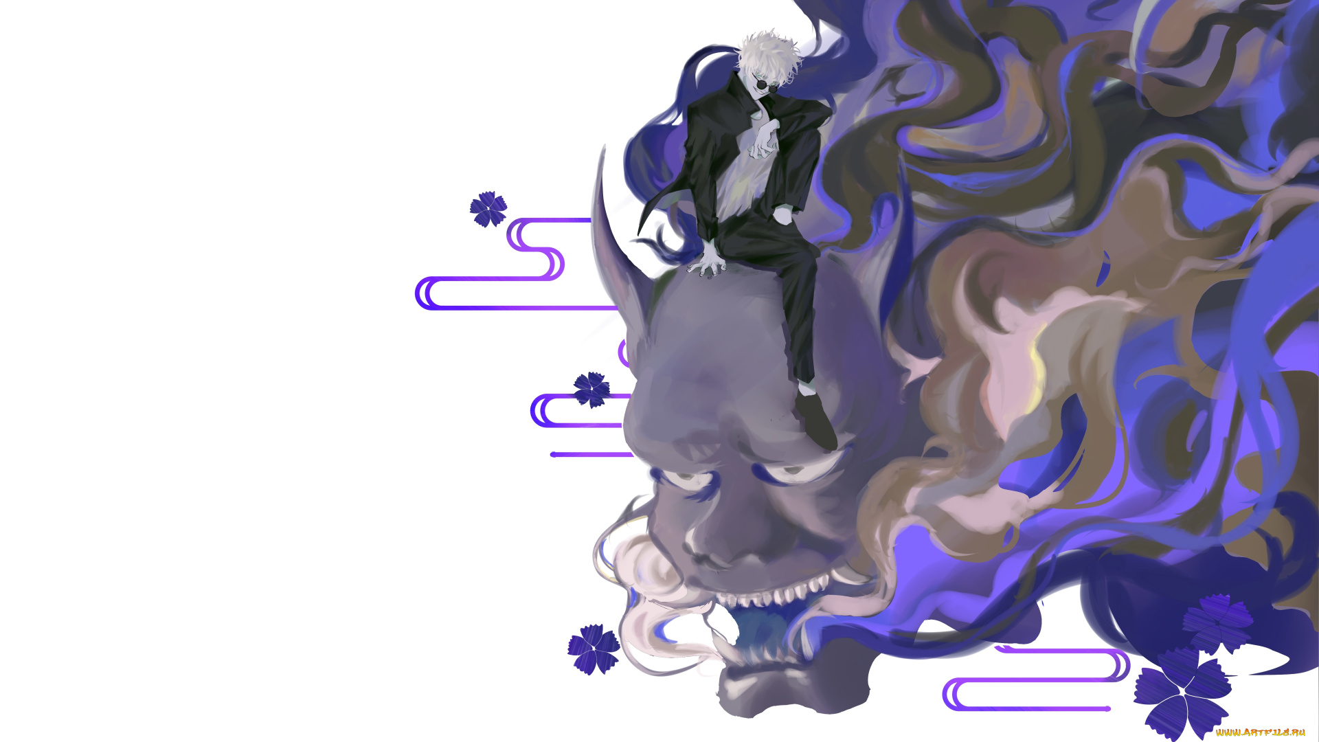 аниме, jujutsu, kaisen, магическая, битва