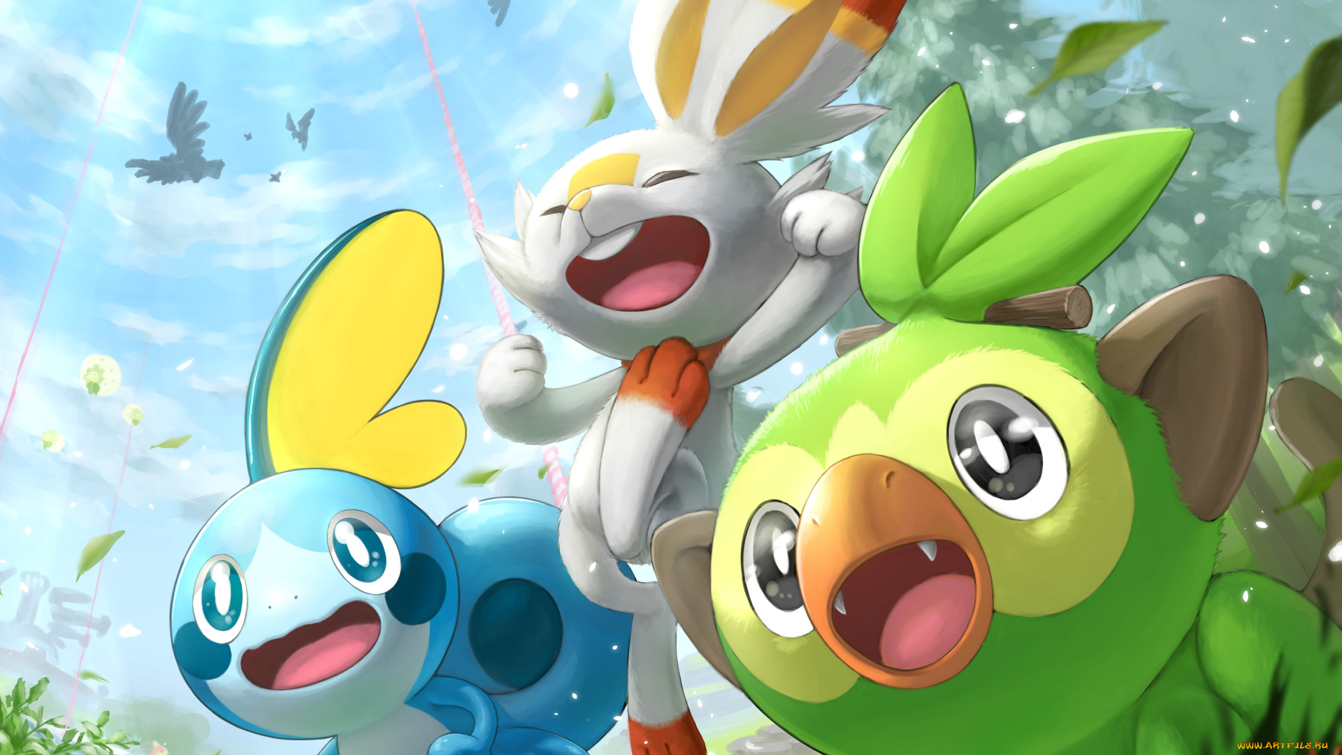 аниме, pokemon, покемон