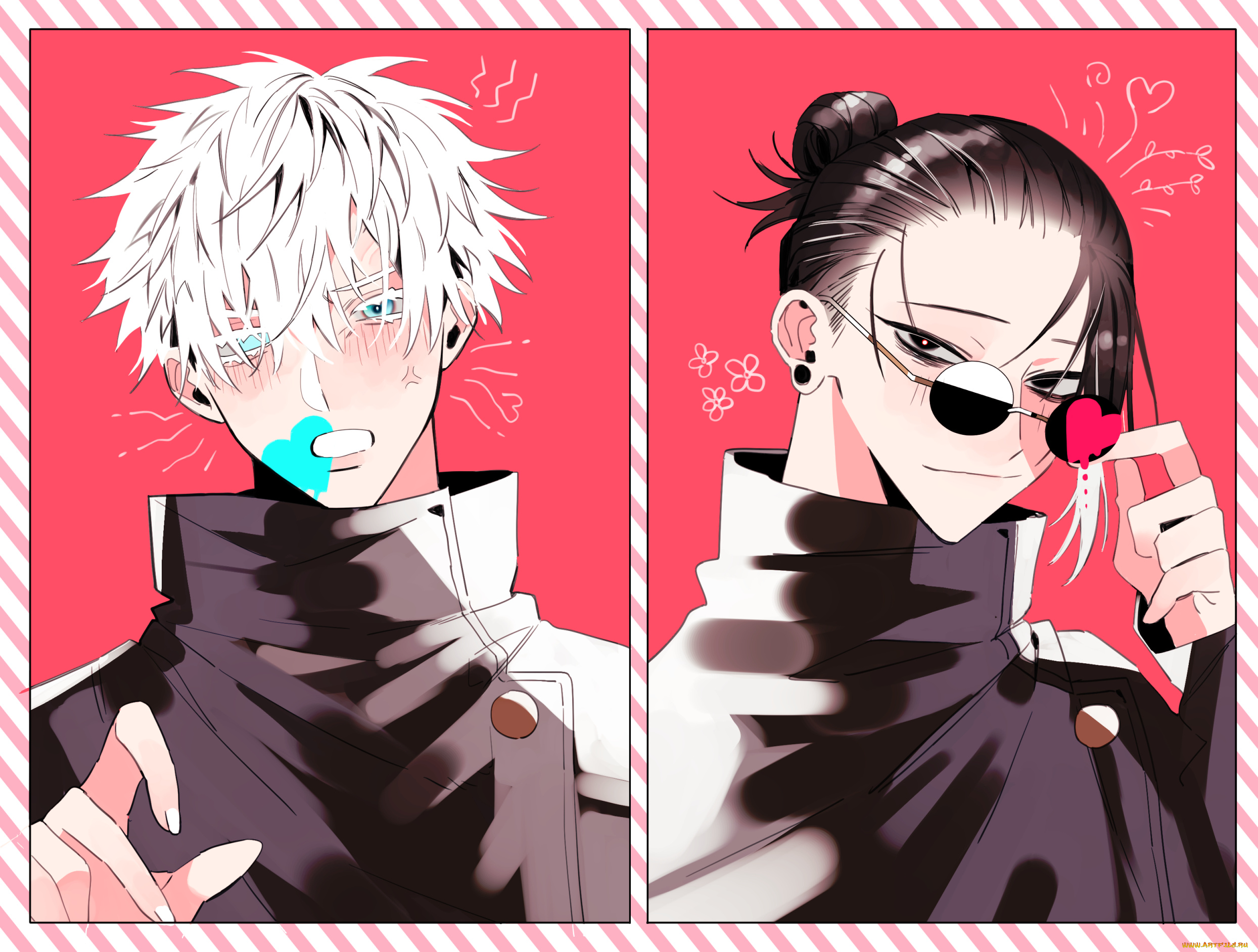 аниме, jujutsu, kaisen, магическая, битва