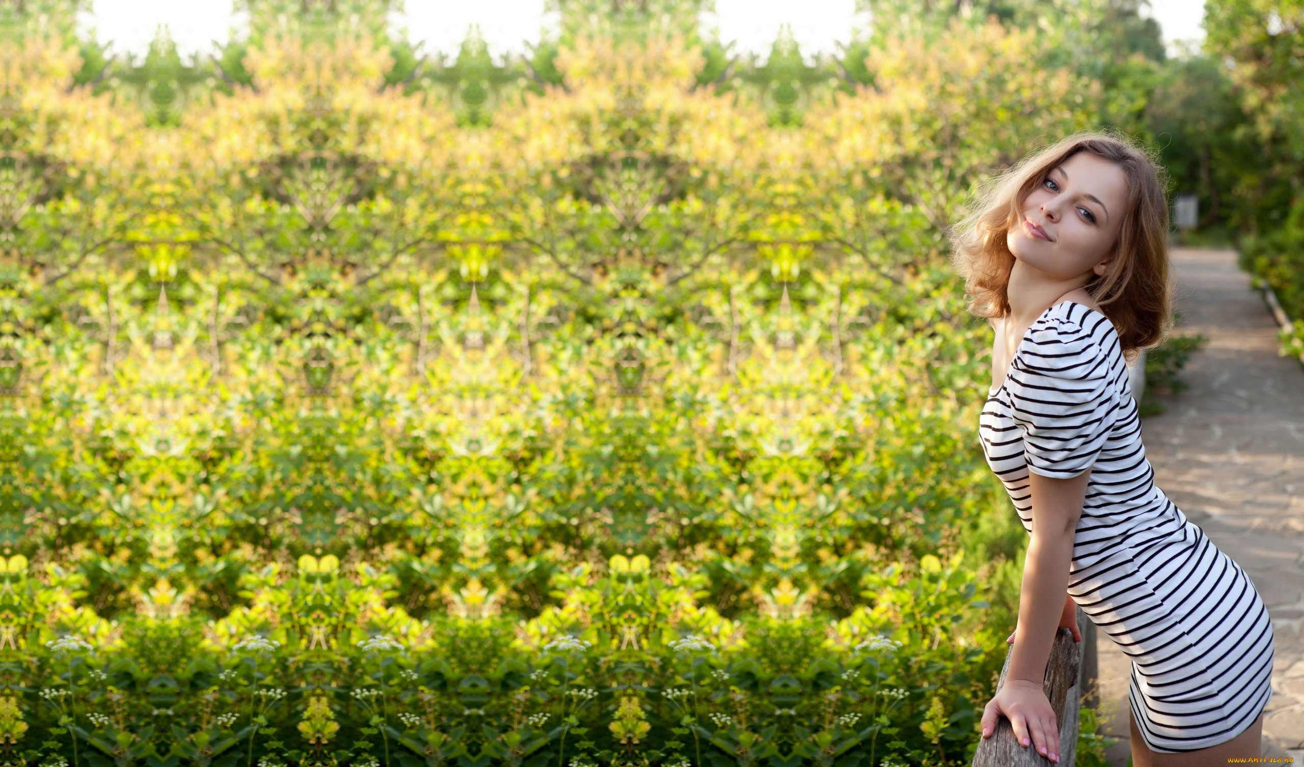 девушки, nikia, petite, , nikia, a, , ника, федорова, полосатое, платье, мини