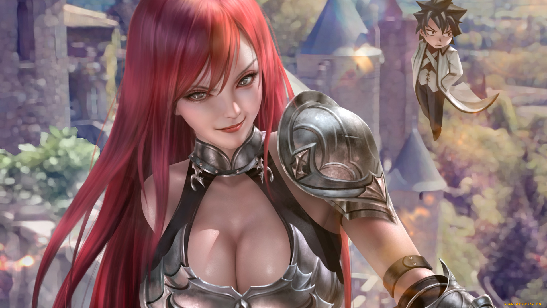 аниме, fairy, tail, девушка