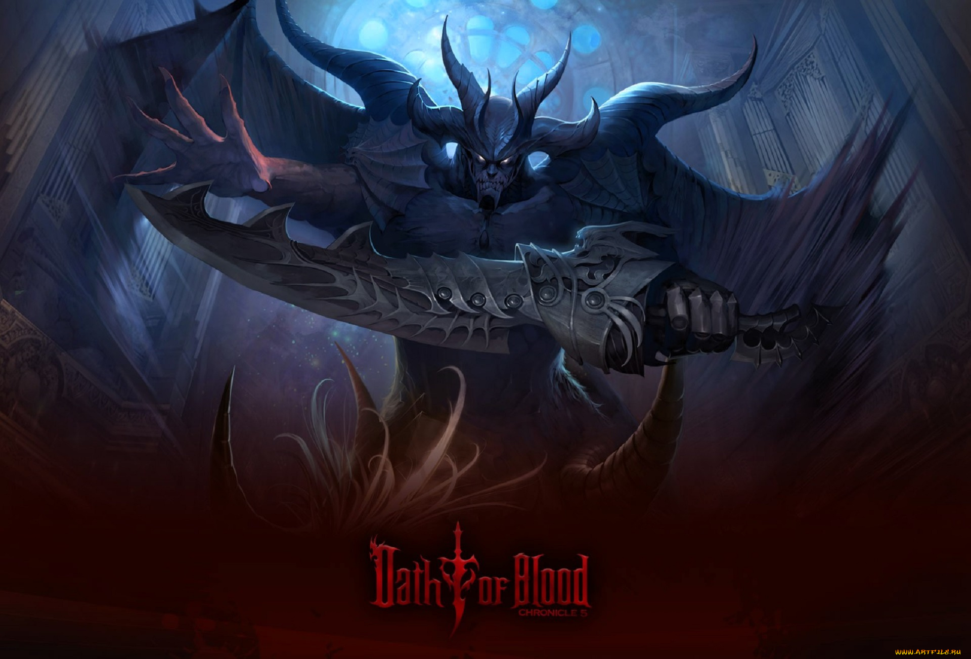 видео, игры, lineage, ii, , the, chaotic, chronicle, демон, оружие, зал