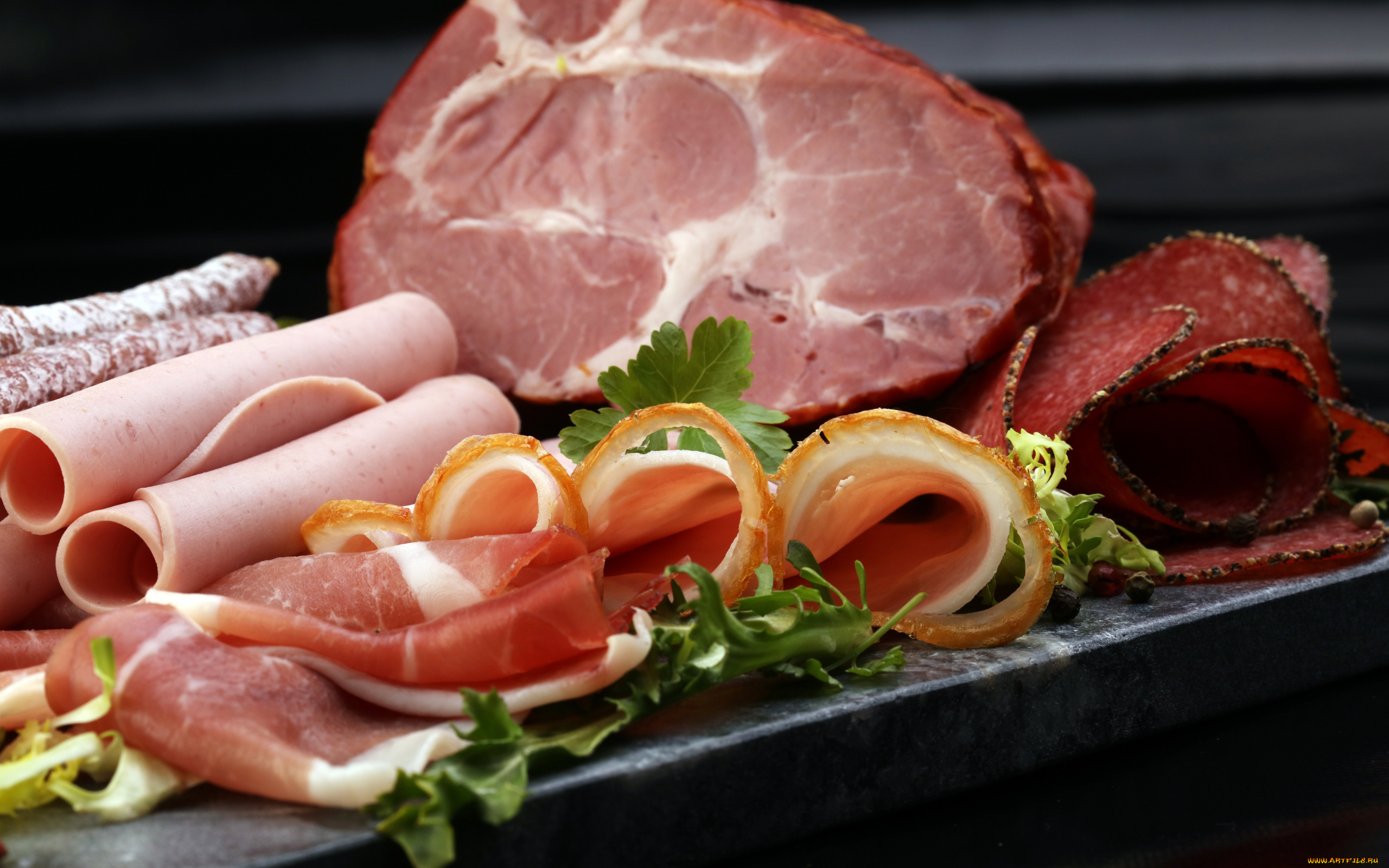 еда, колбасные, изделия, ветчина, колбаса, окорок, ассорти