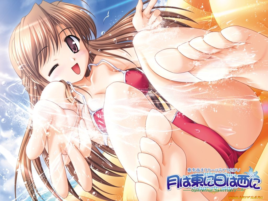 аниме, hani, operation, sanctuary