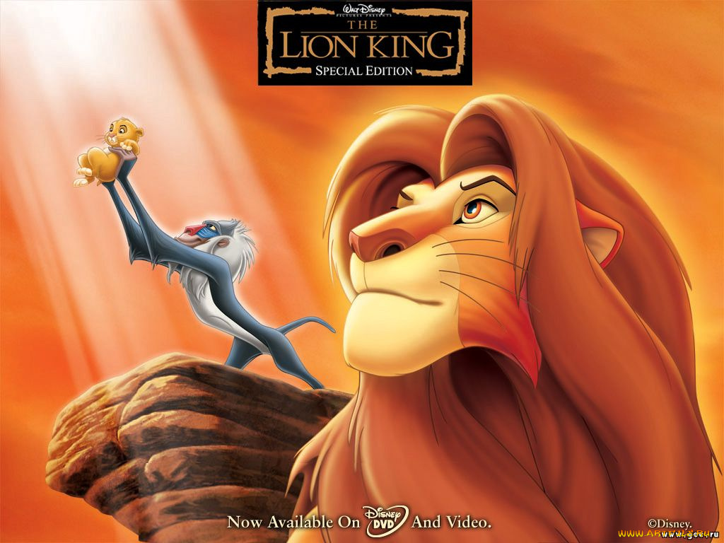 мультфильмы, the, lion, king