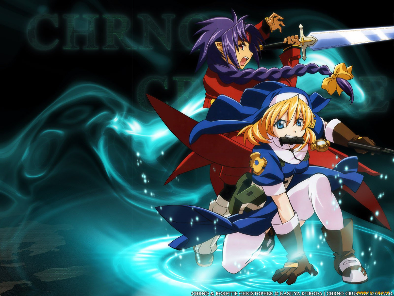 аниме, chrno, crusade