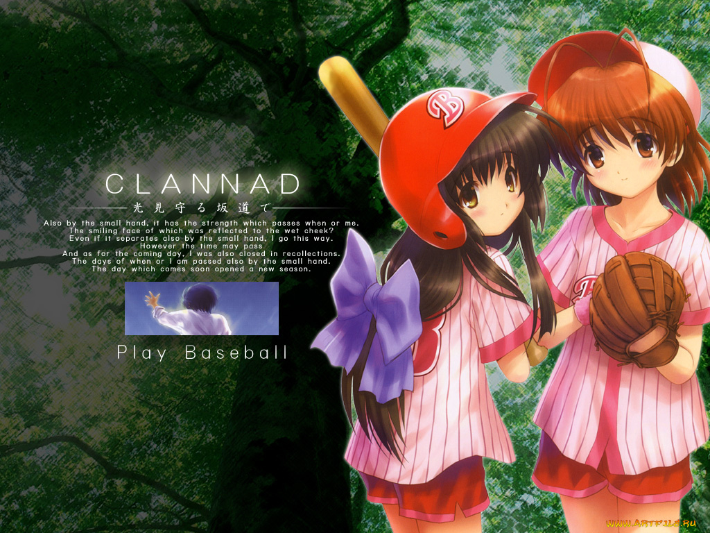 аниме, clannad