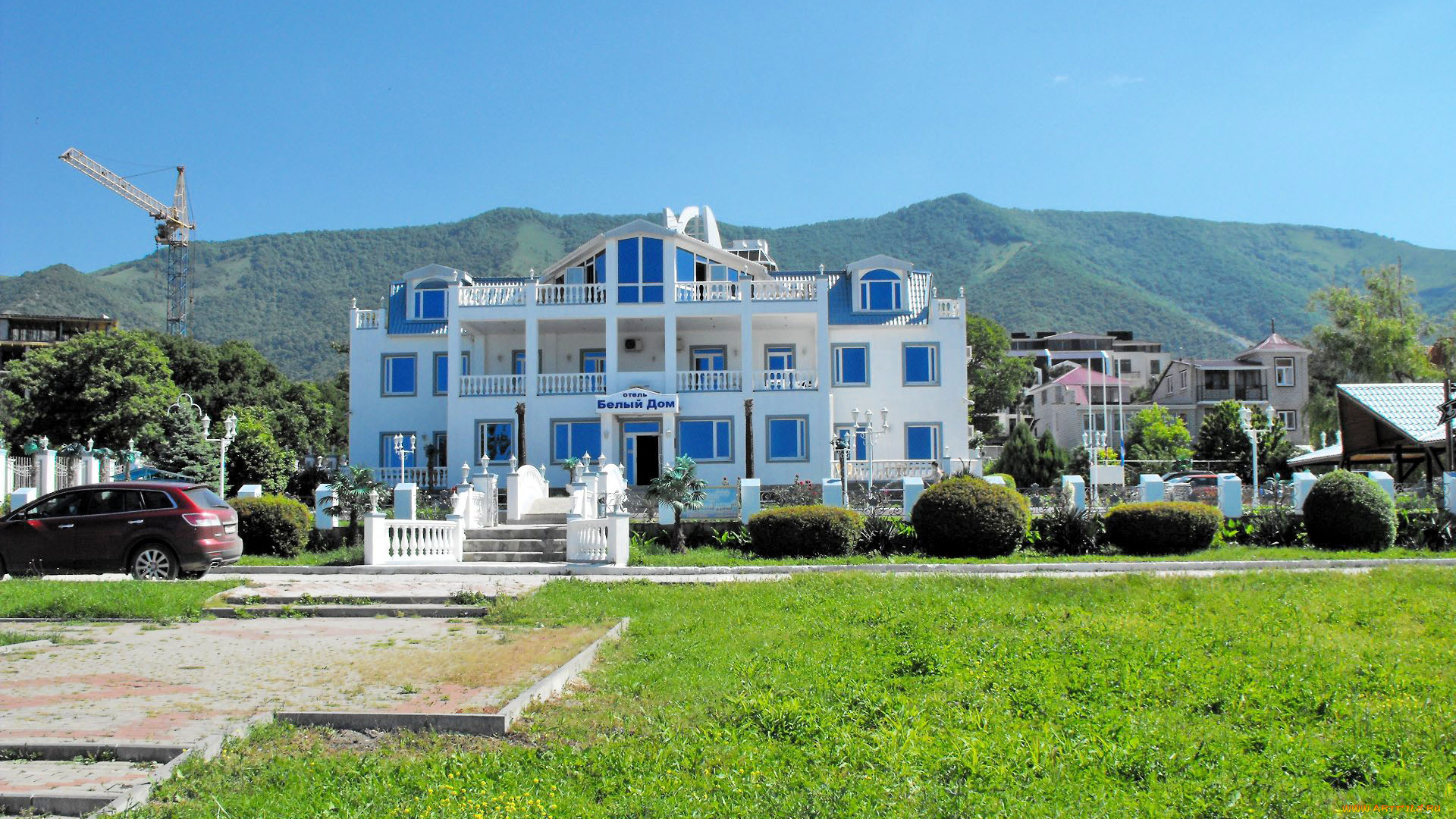 геленджик, города, здания, дома