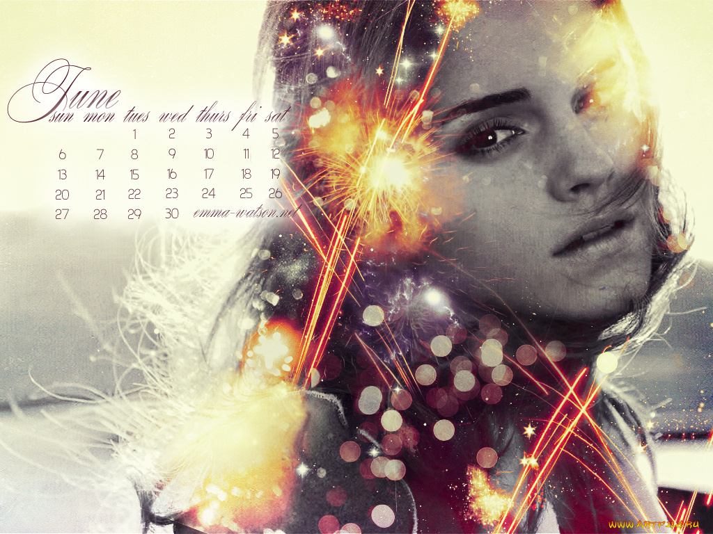 emma, watson, календари, знаменитости