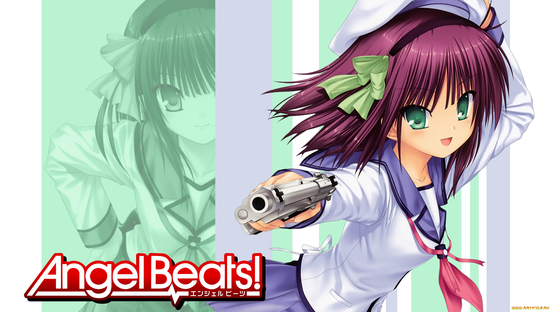 аниме, angel, beats