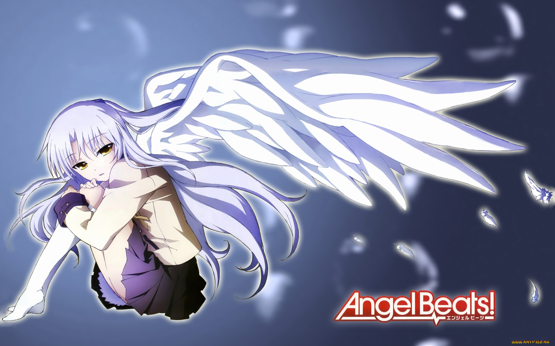 аниме, angel, beats